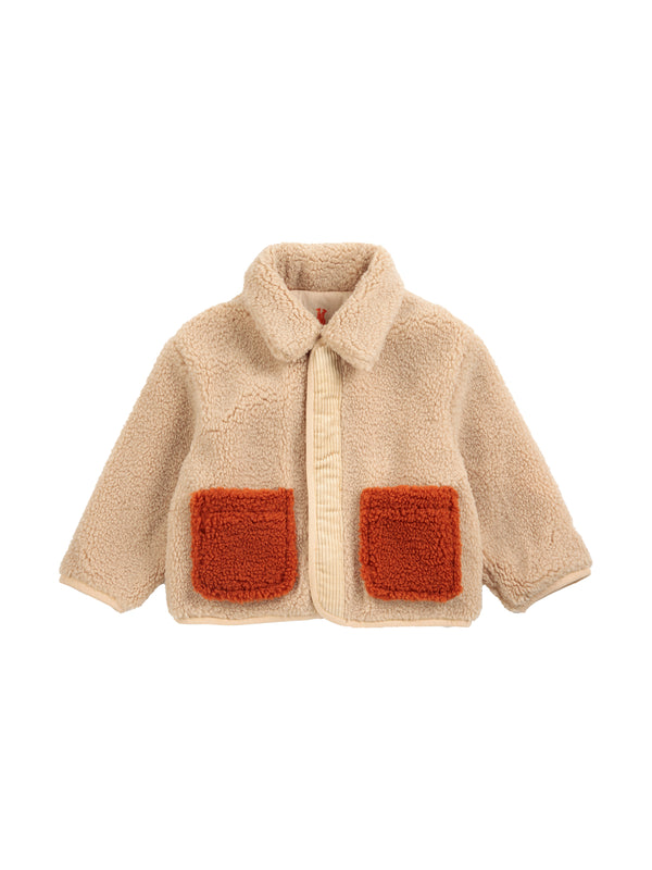 Softpaw Bear Reversible Jacket Outerwear Bobo Choses Tan 12M