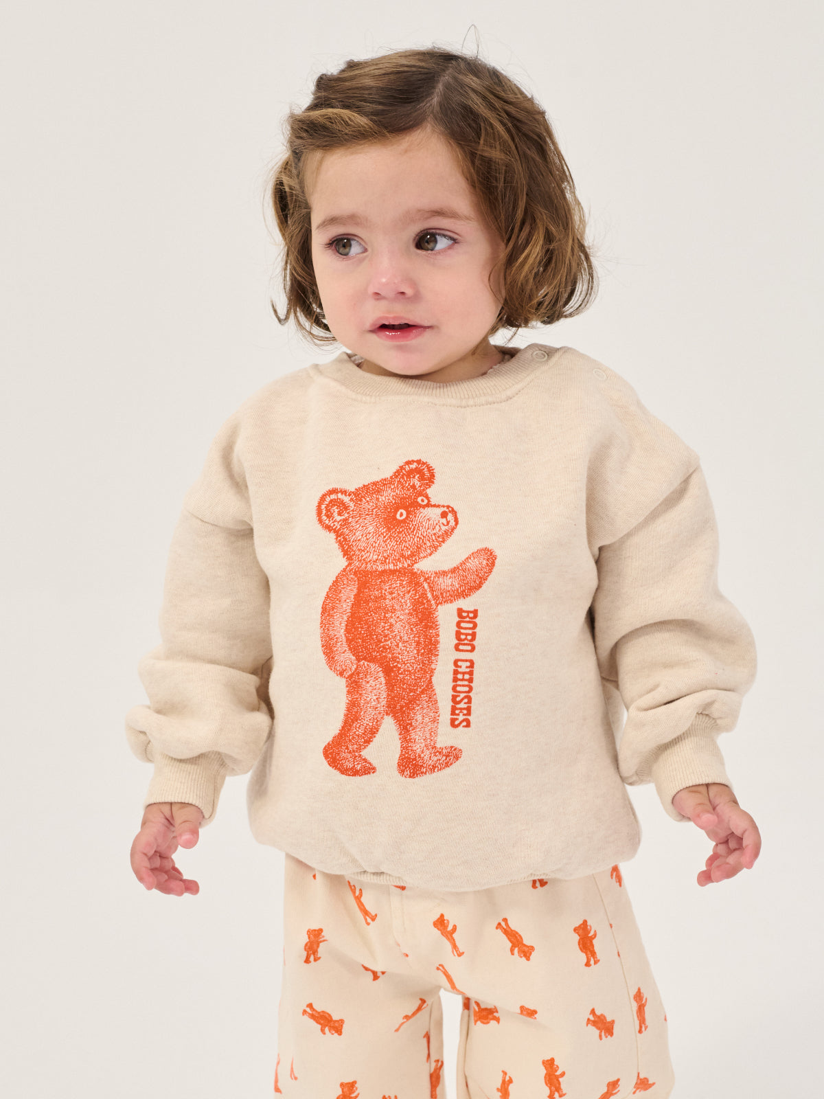 Softpaw Bear Sweatshirt Set Sets Bobo Choses