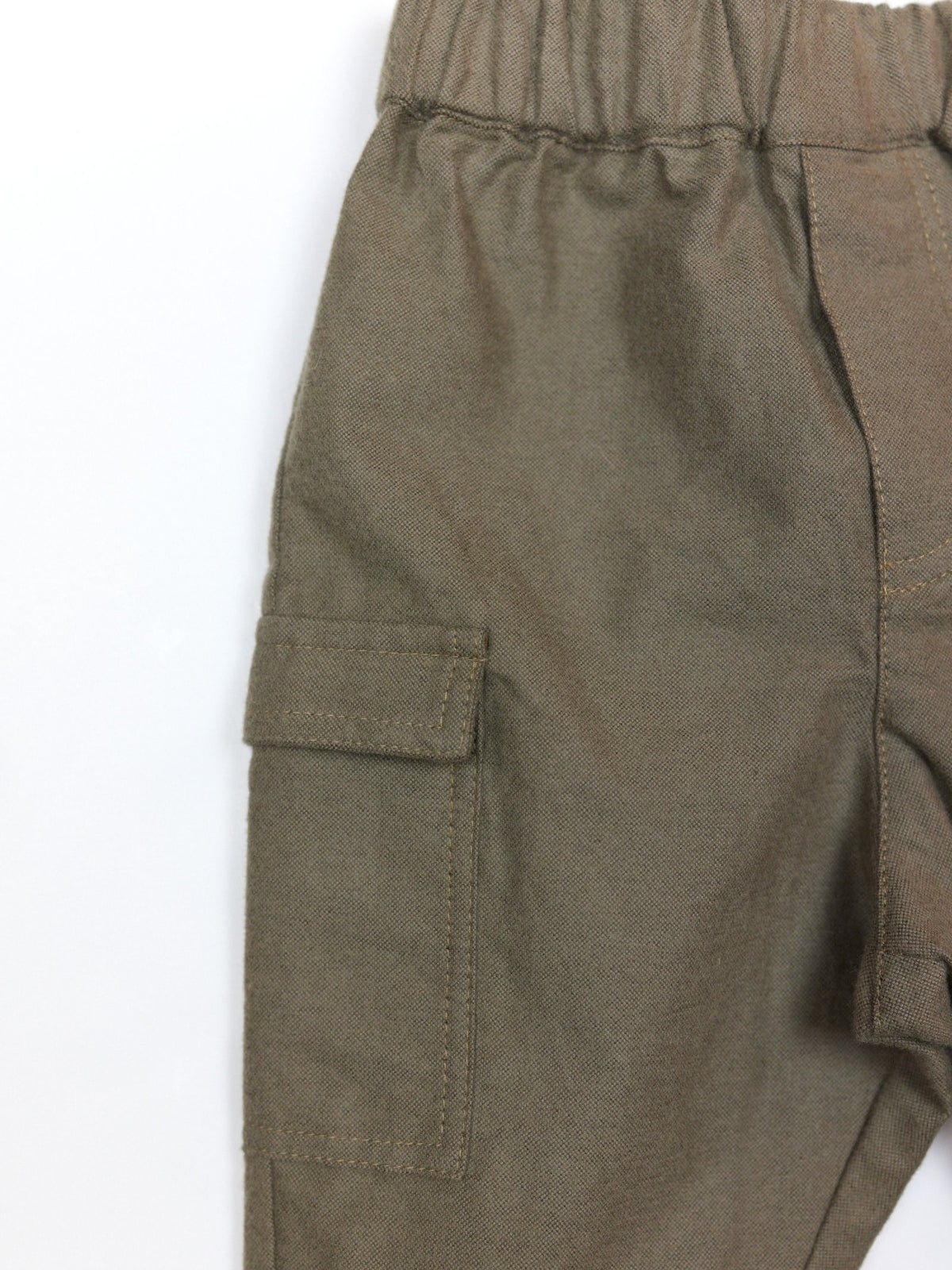 Baby Pant with Cargo Pocket Pants Bonton   