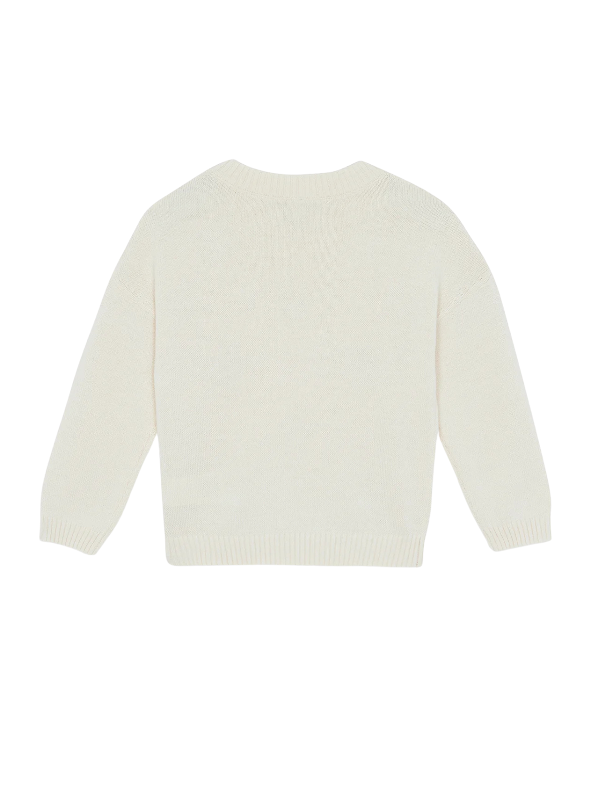 Beaded Heart Flower Sweater Sweaters Bonton