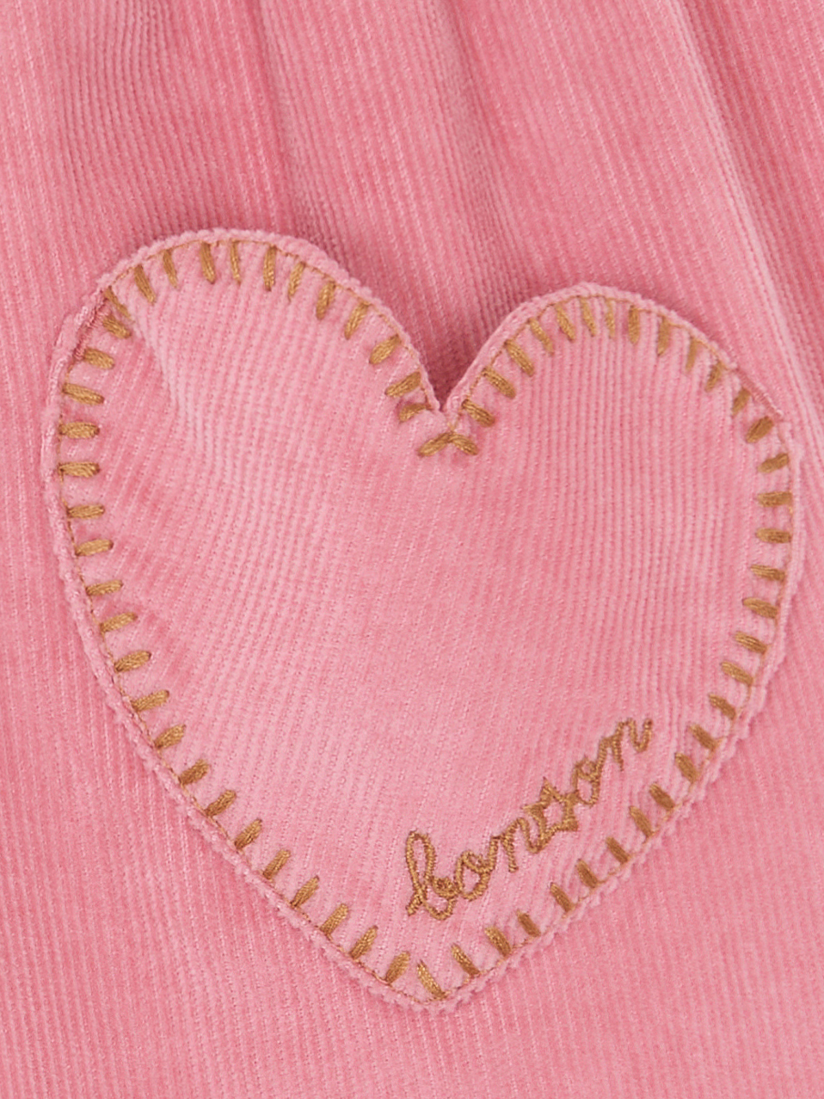 Heart Pocket Corduroy Skirt Skirts Bonton