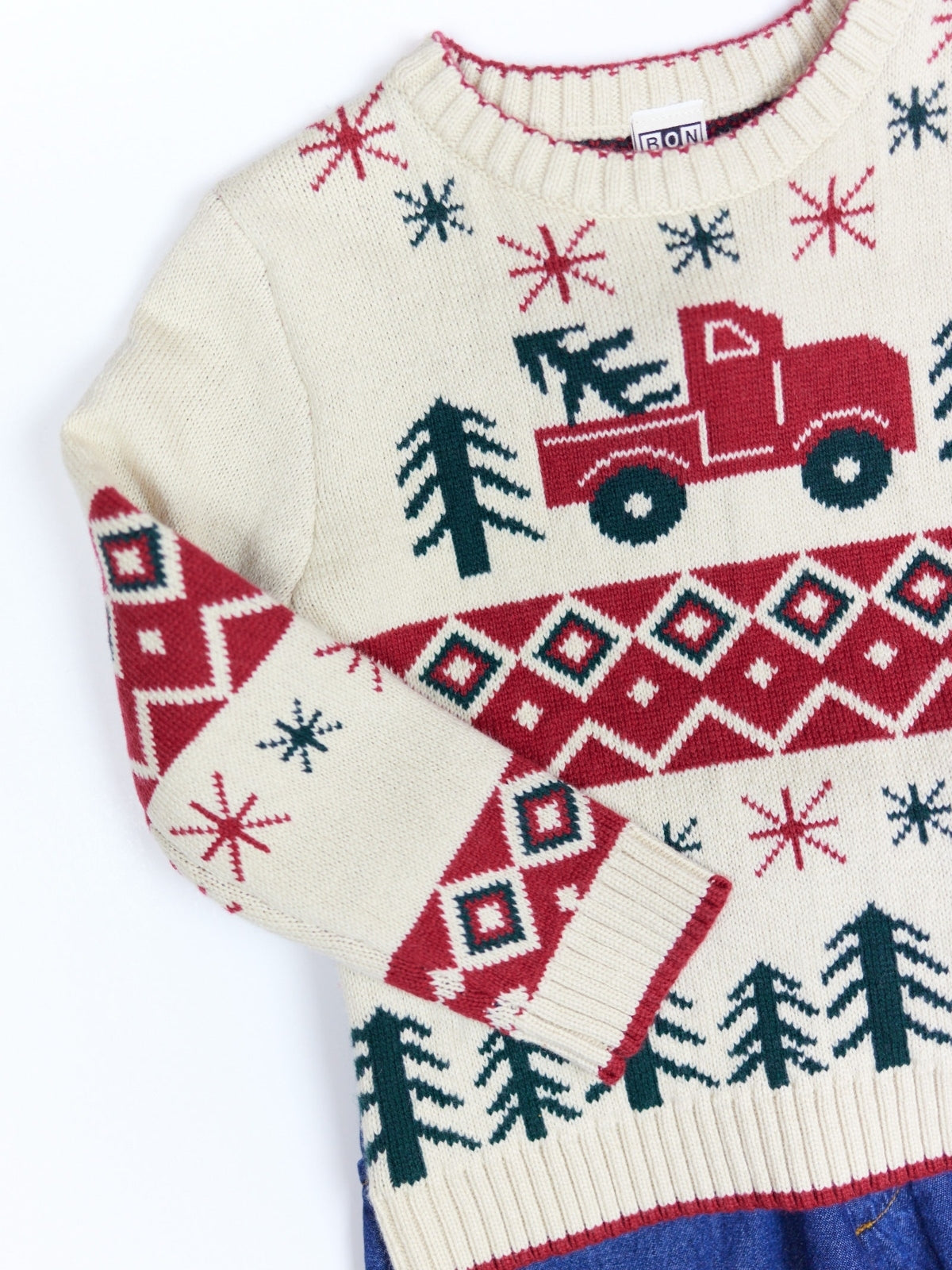 Joel Christmas Truck Sweater