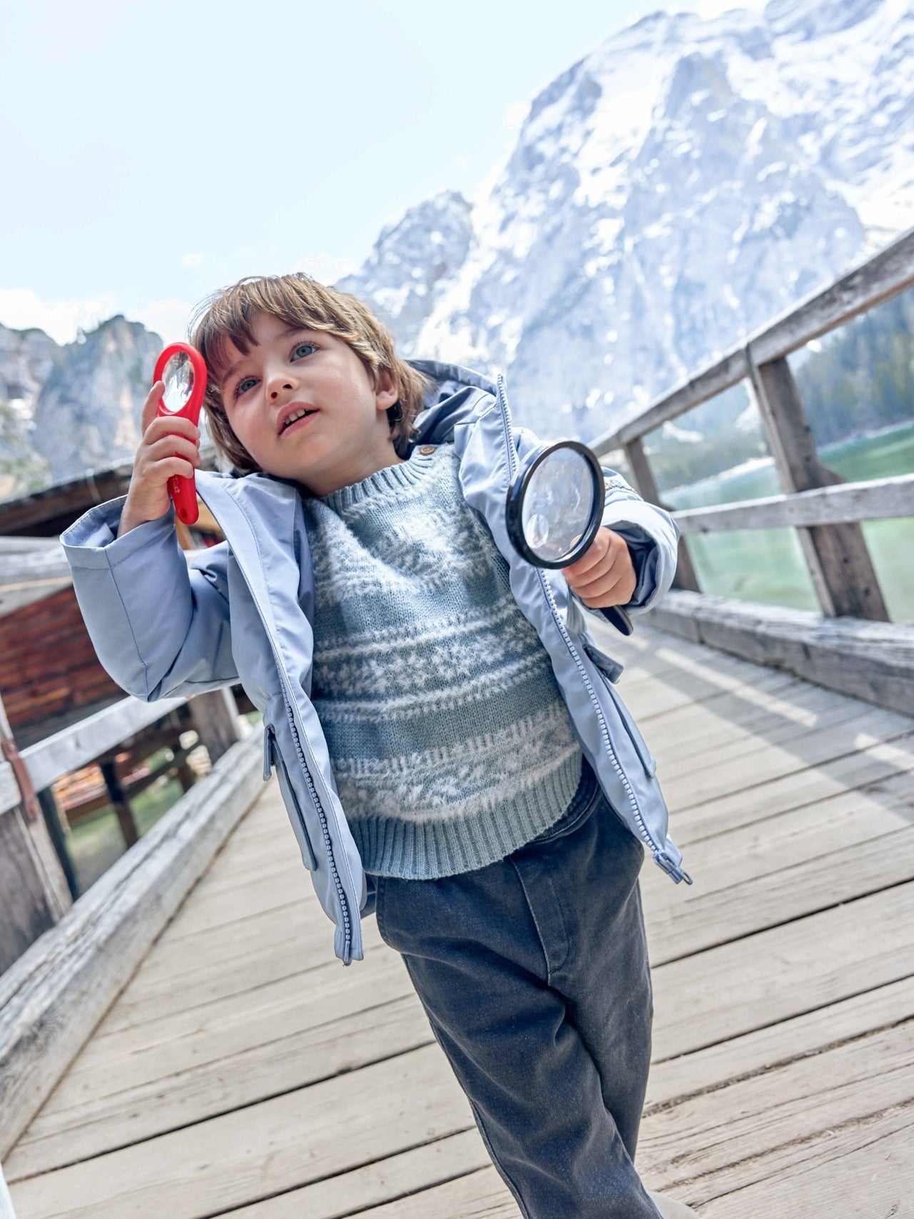 Loustic Fair Isle Sweater Sweaters Bonton