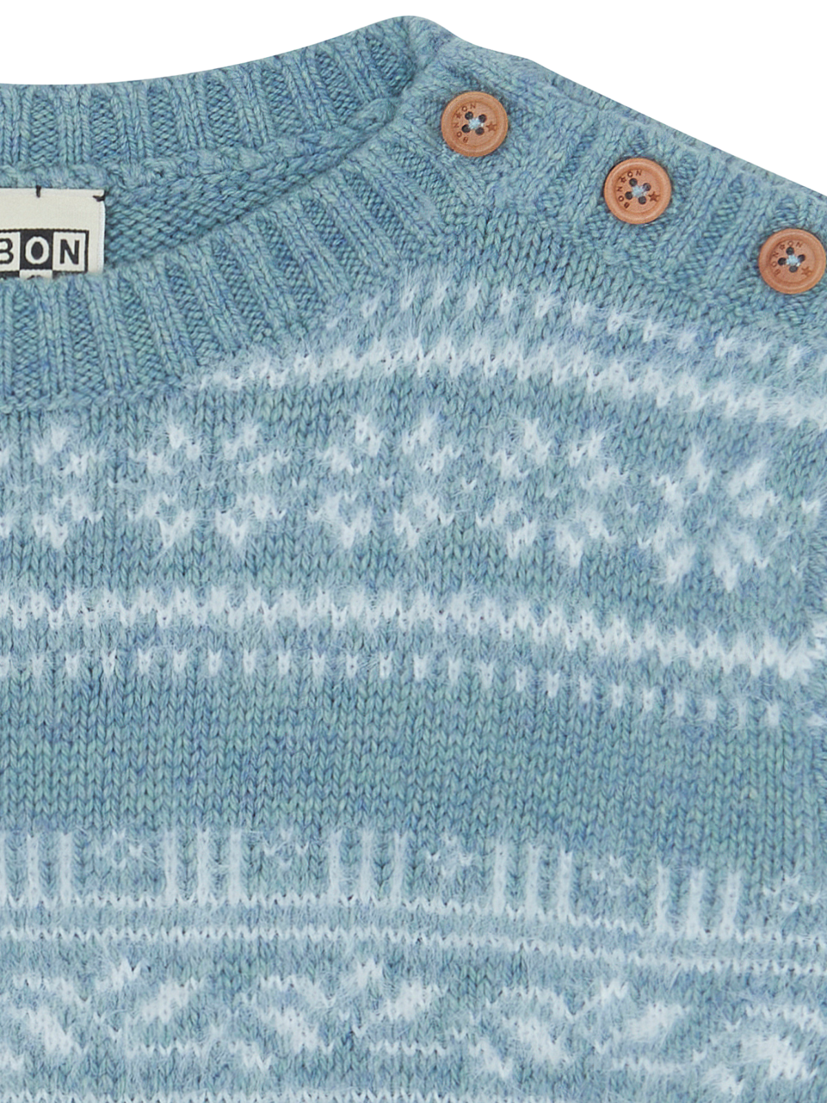Loustic Fair Isle Sweater Sweaters Bonton