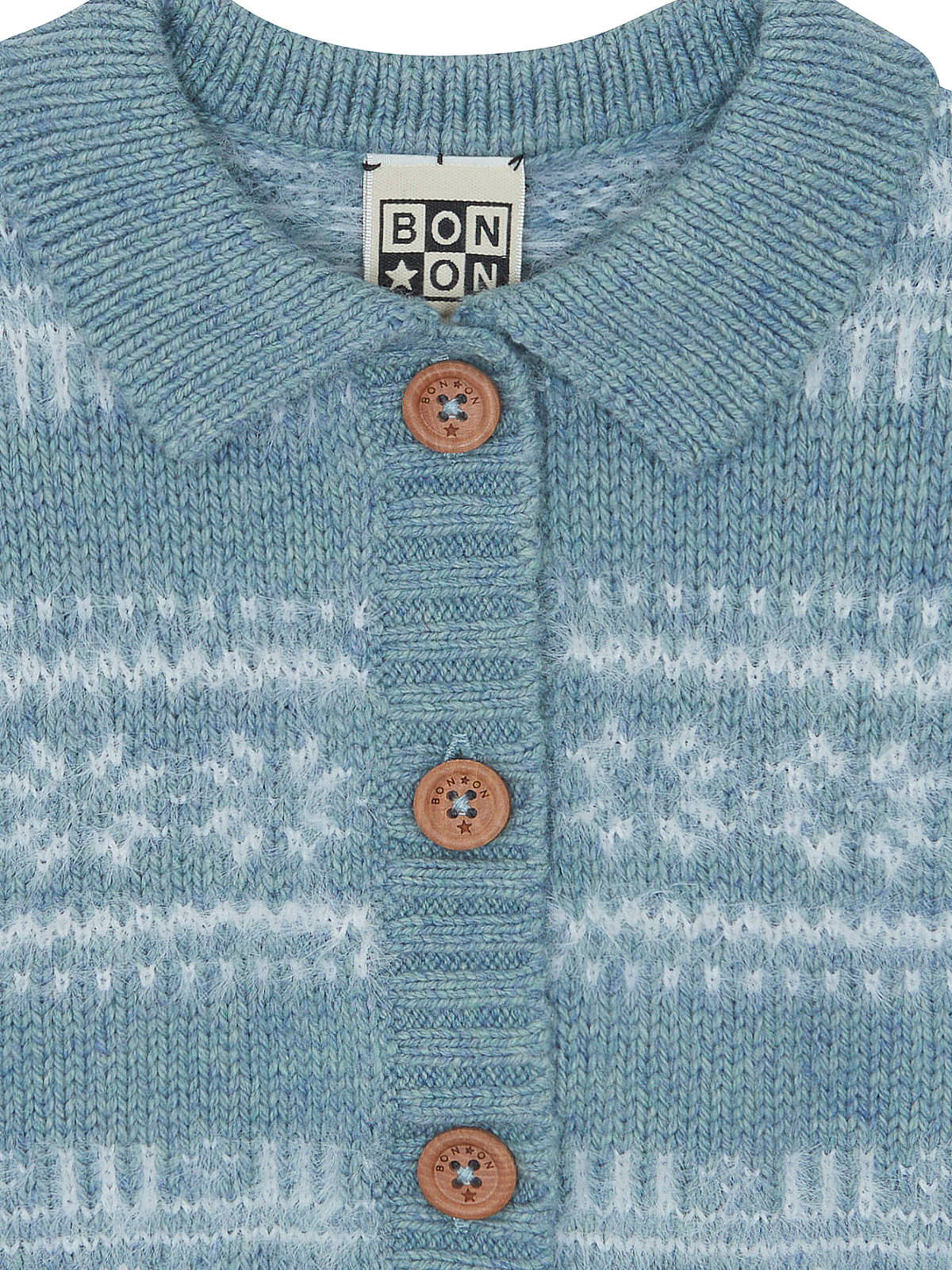 Lucien Fair Isle Cardigan Sweaters Bonton