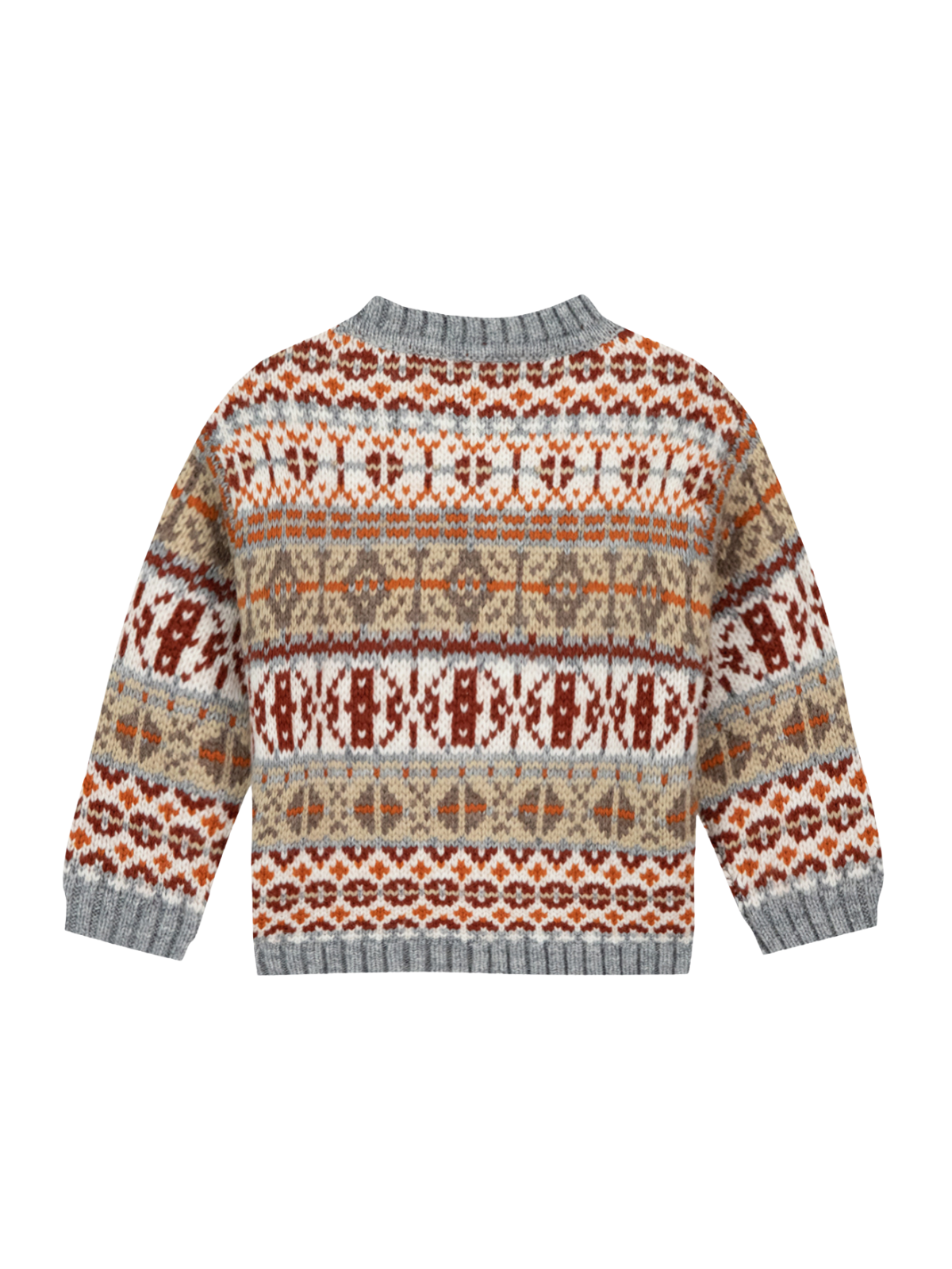 Maylon Fair Isle Sweater Sweaters Bonton