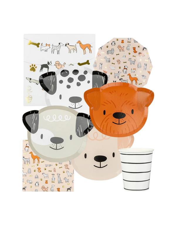 Bow Wow Party Pack Party Supplies Jollity & Co. + Daydream Society   