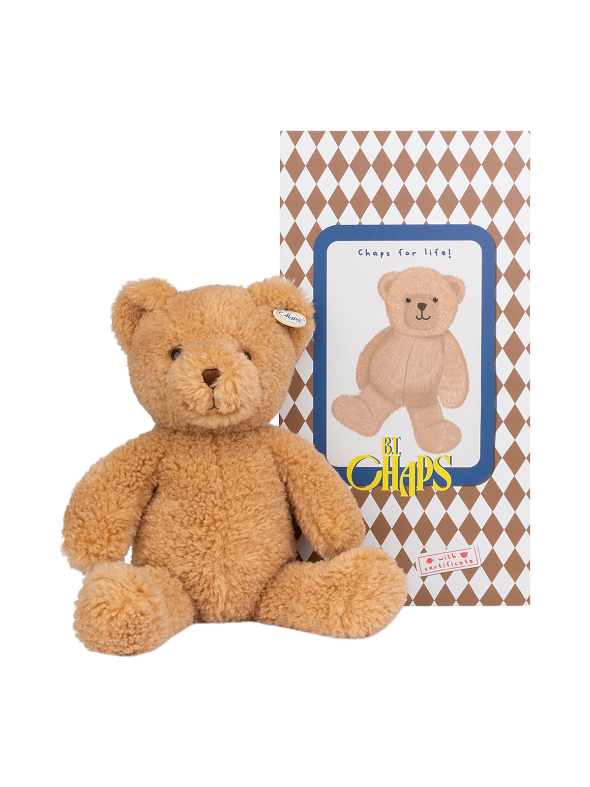 Gus the Homie Bear in Gift Box Plush BT Chaps   