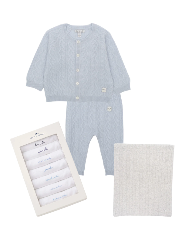 Baby Boy Cozy Cashmere Bundle