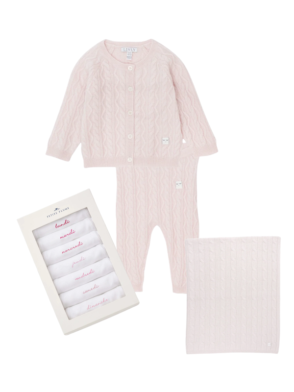 Baby Girl Cozy Cashmere Gift Bundle