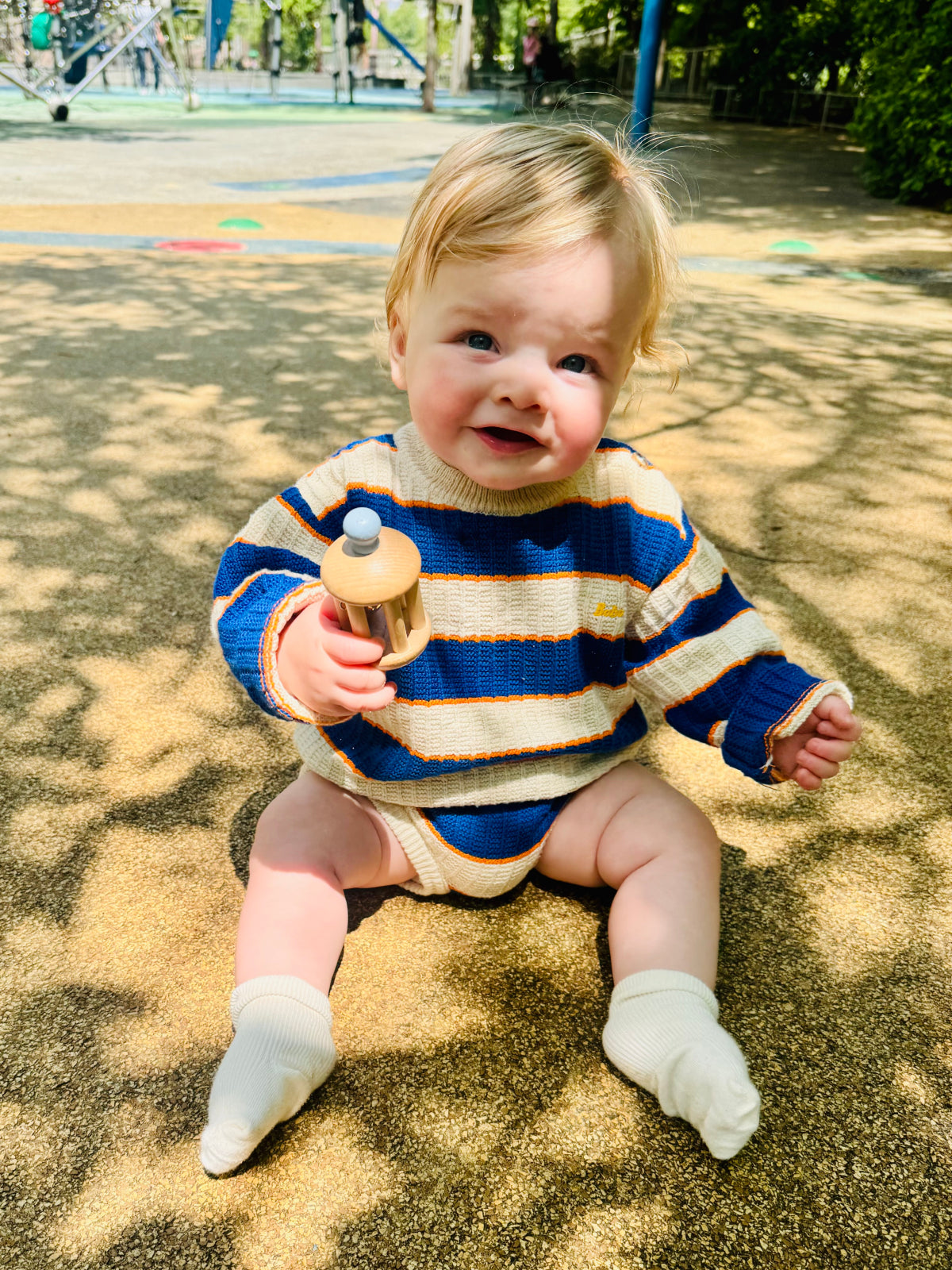 Stripe Knit Bloomers Set Sets Bobo Choses