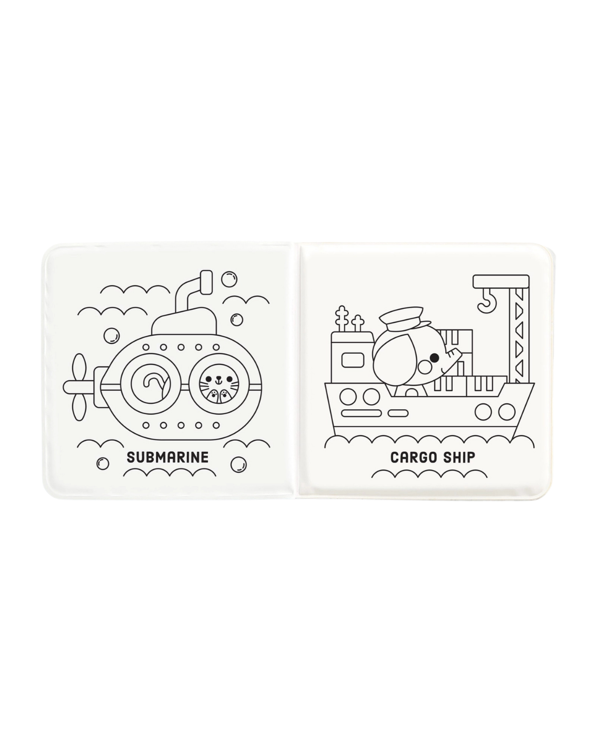 Busy Boats Magic Bath Book Bath Toys Chronicle Books