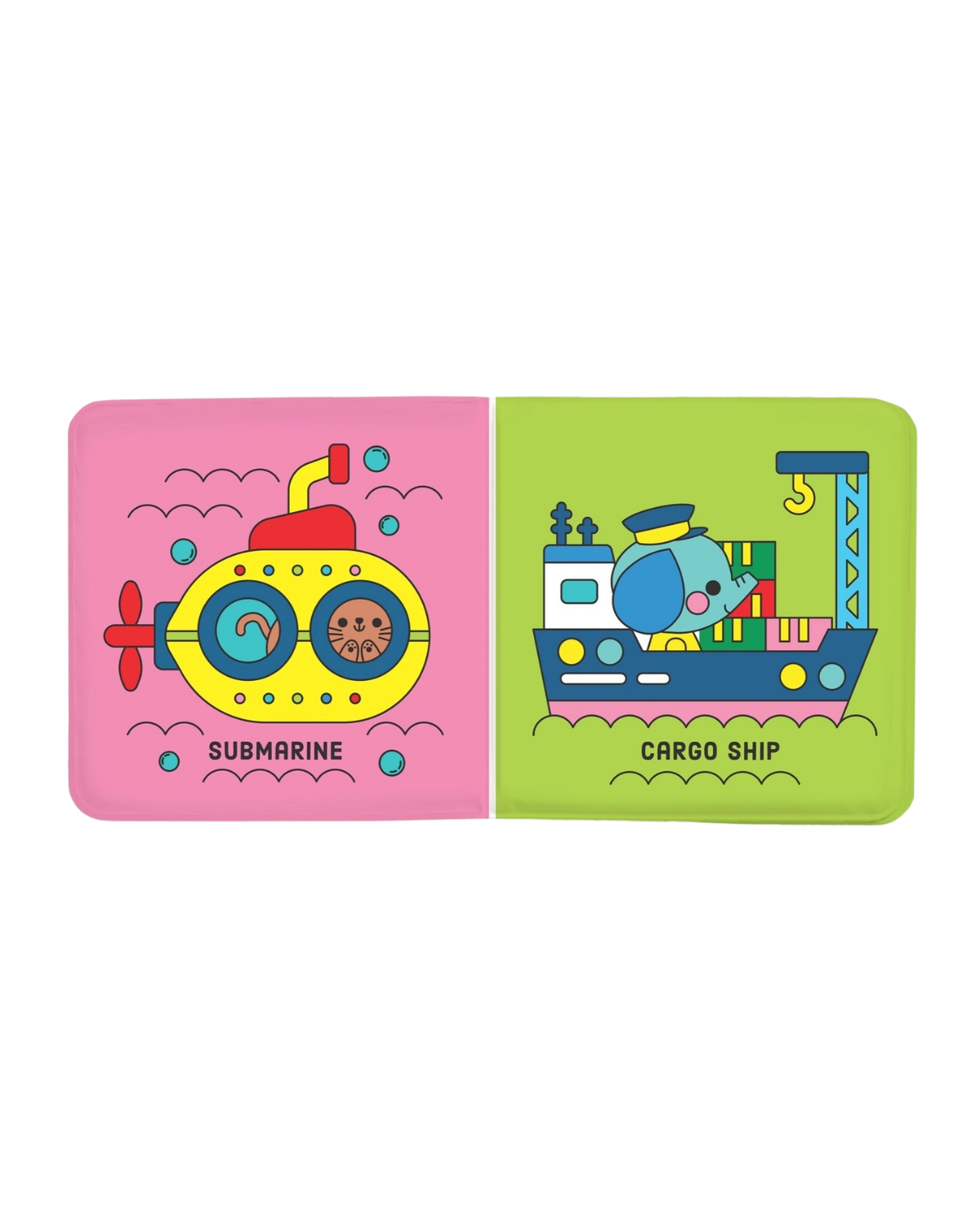Busy Boats Magic Bath Book | Danrie