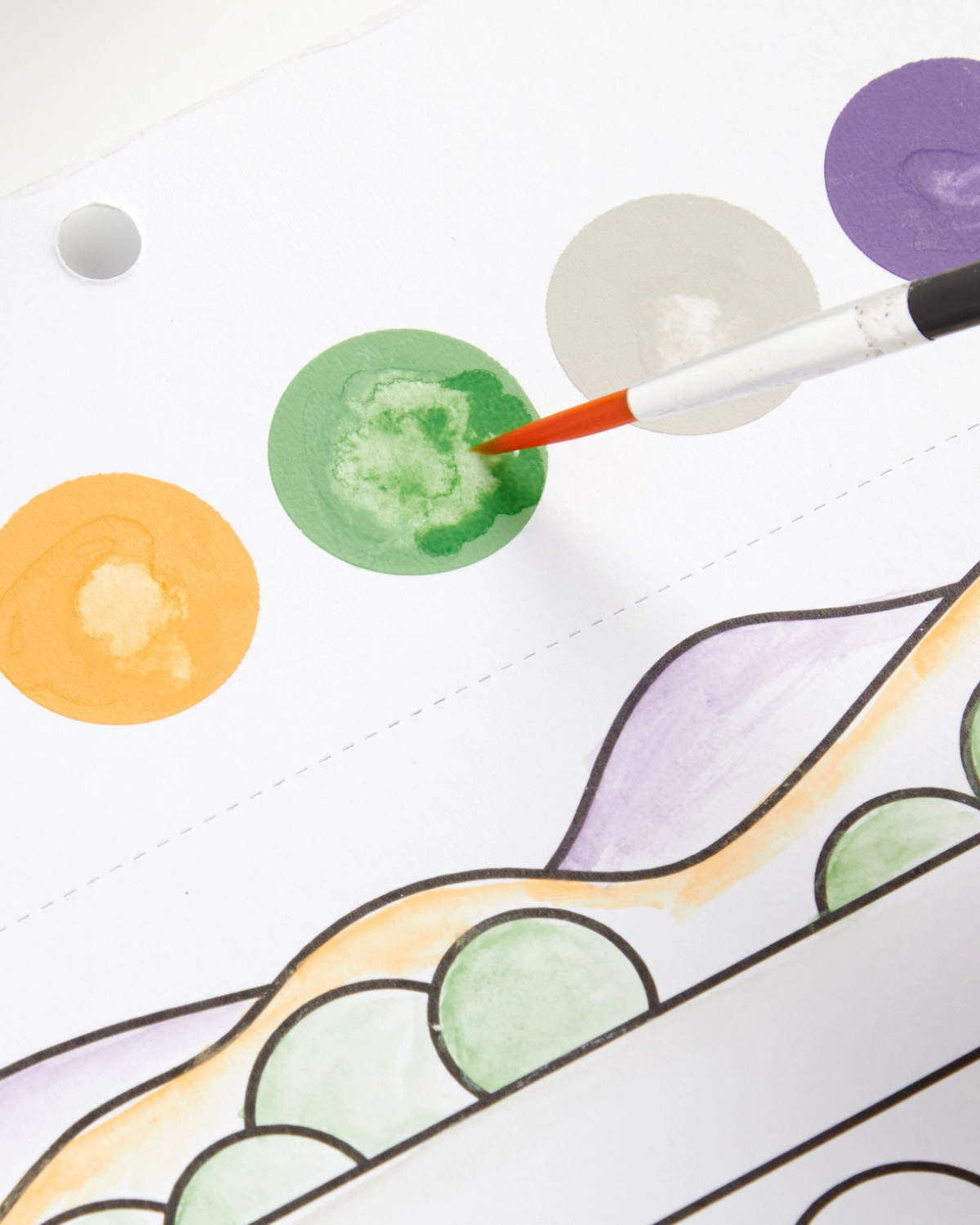 Frank Lloyd Wright Painting Kit Arts & Crafts Chronicle Books