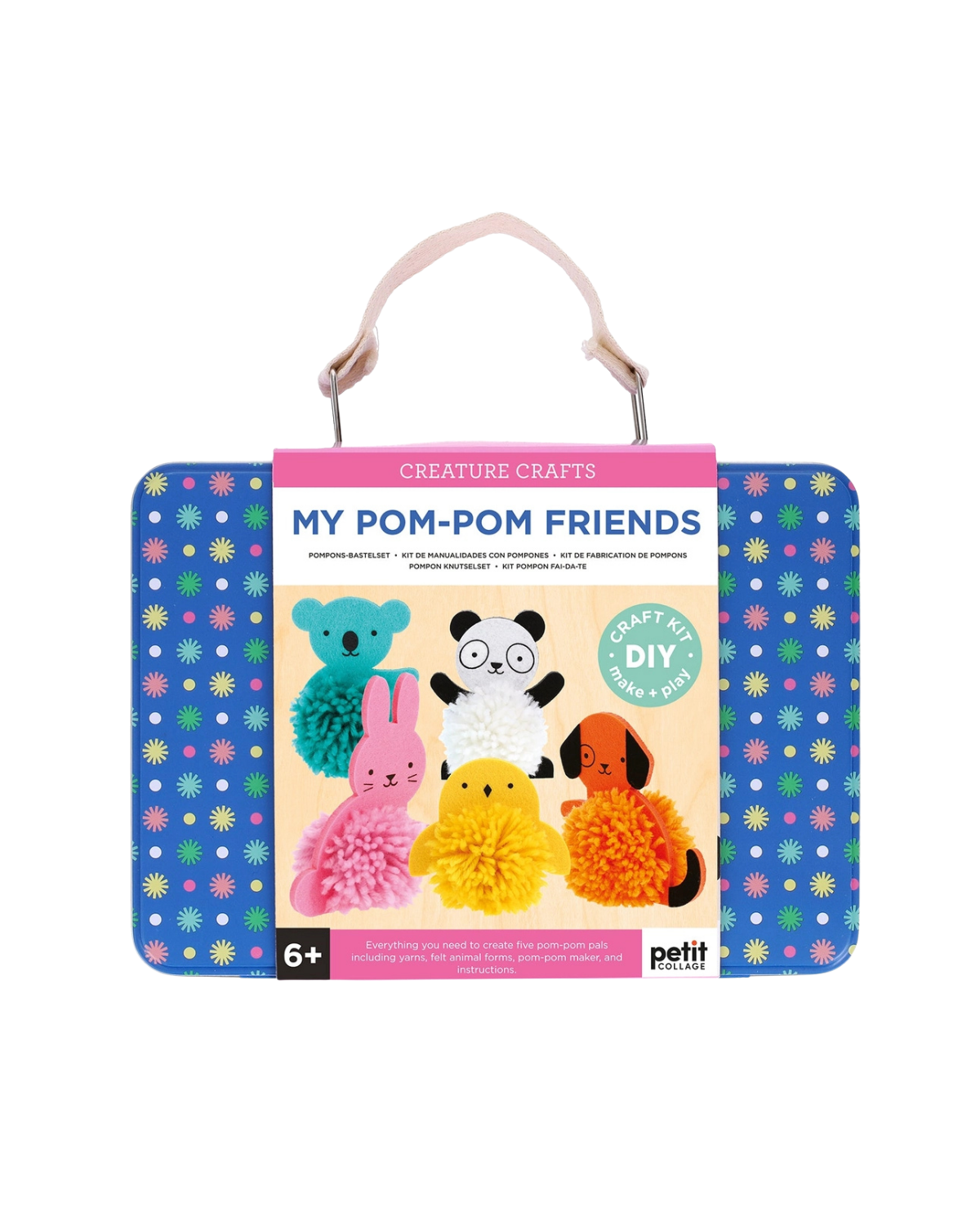 My Pom-Pom Friends Craft Set Arts & Crafts Chronicle Books