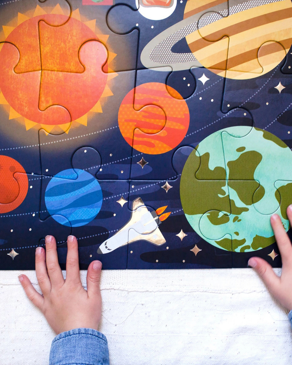 Outer Space 24 Piece Floor Puzzle Games & Puzzles Chronicle Books