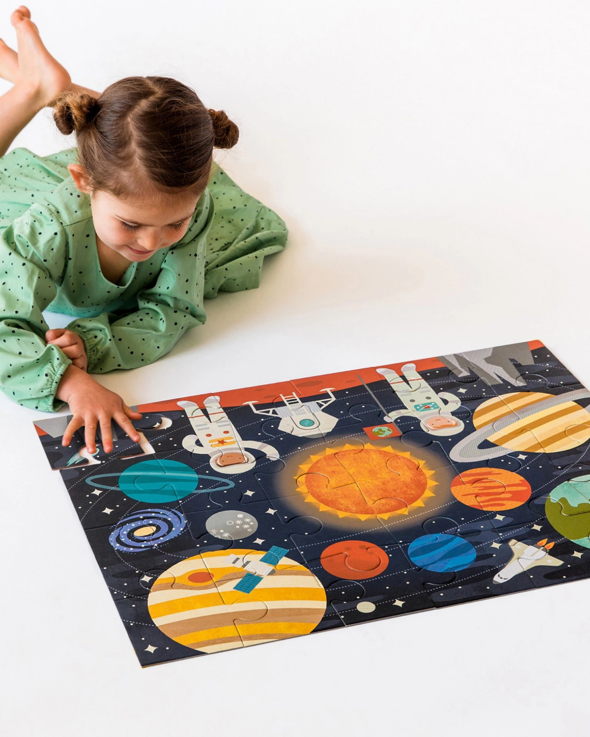 Outer Space 24 Piece Floor Puzzle Games & Puzzles Chronicle Books
