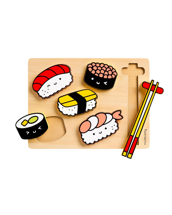 Sushi Friends Wooden Puzzle Games & Puzzles Chronicle Books
