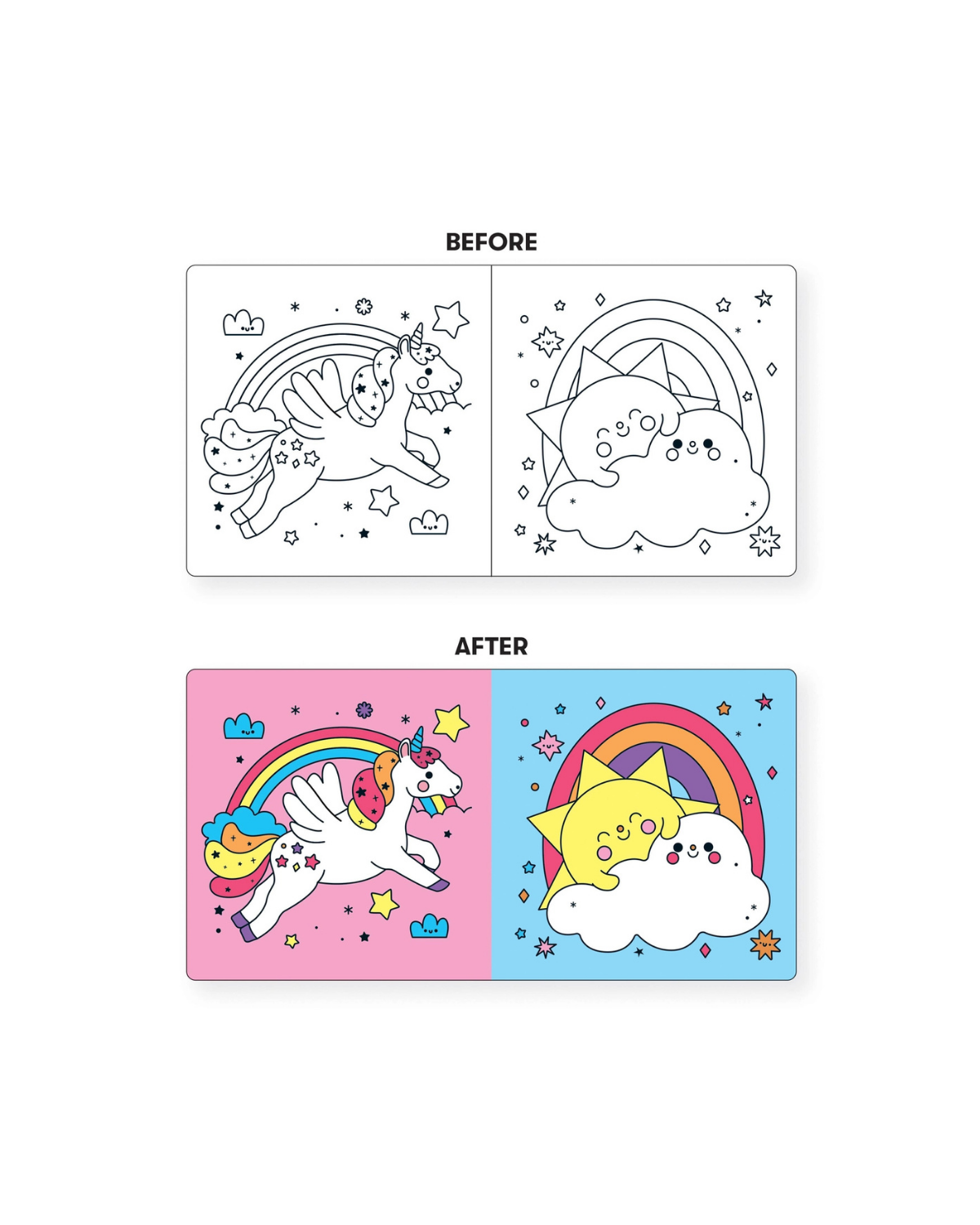 Unicorn Dreams Magic Bath Book Bath & Body Chronicle Books