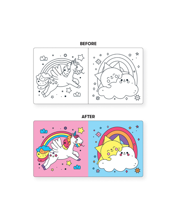 Unicorn Dreams Magic Bath Book Bath & Body Chronicle Books