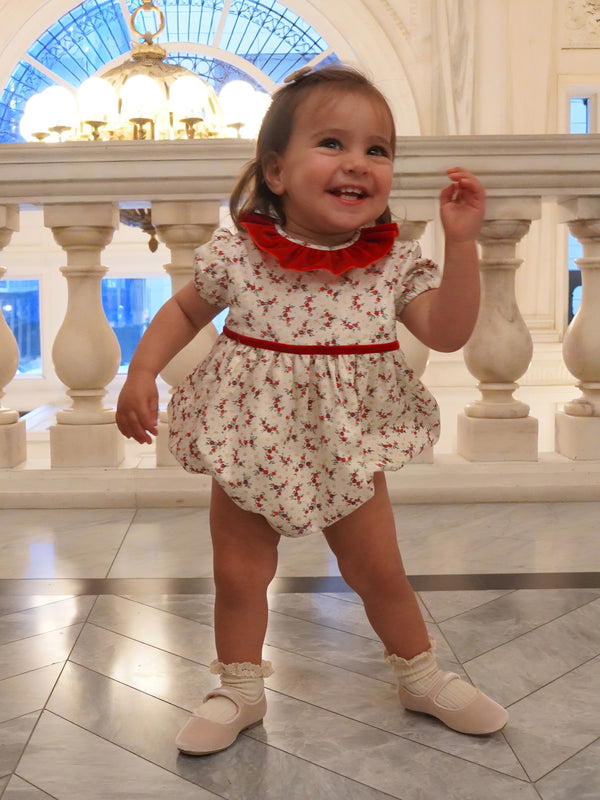 Winter Berry Romper Rompers Danrie x Amaia London