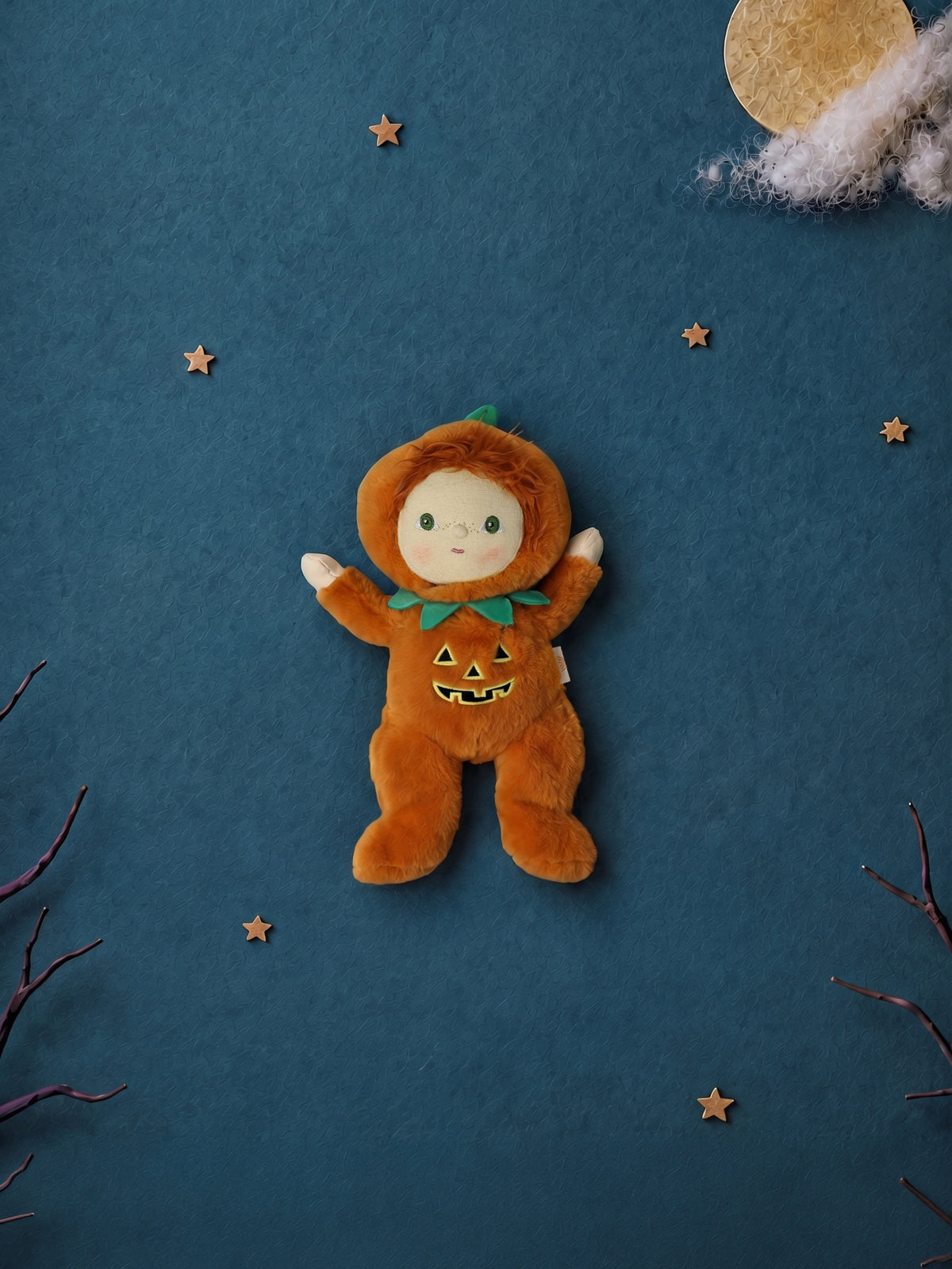 Dinky Dinkum Jules Jack O'Lantern Plush Dinkum Dolls by Olli Ella