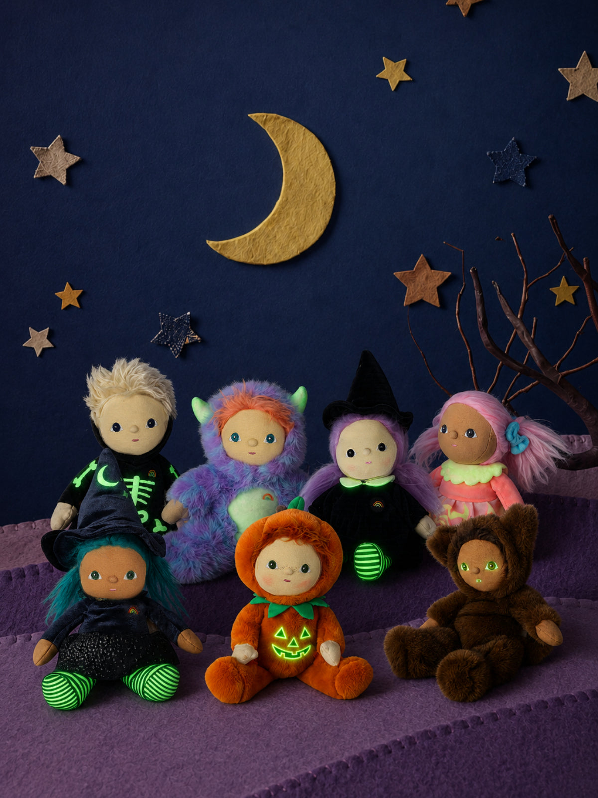 Dinky Dinkum Scully Skeleton Plush Dinkum Dolls by Olli Ella