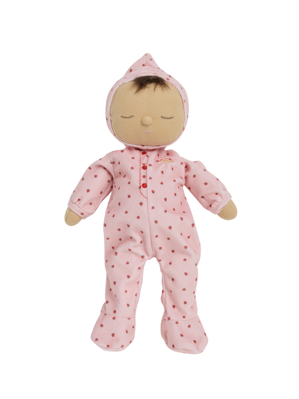 Dozy Dinkum Pip - Strawberry Pretend Play Dinkum Dolls by Olli Ella