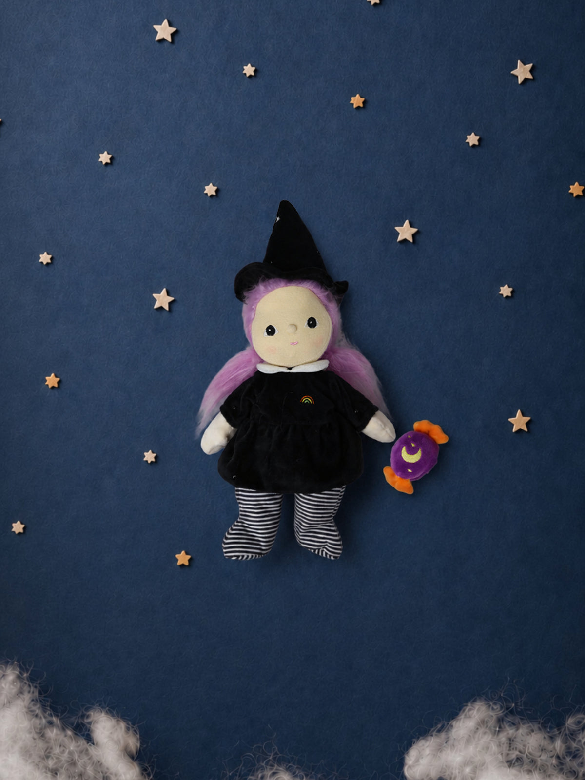 Dress Me Dinky Willa Witch Plush Dinkum Dolls by Olli Ella
