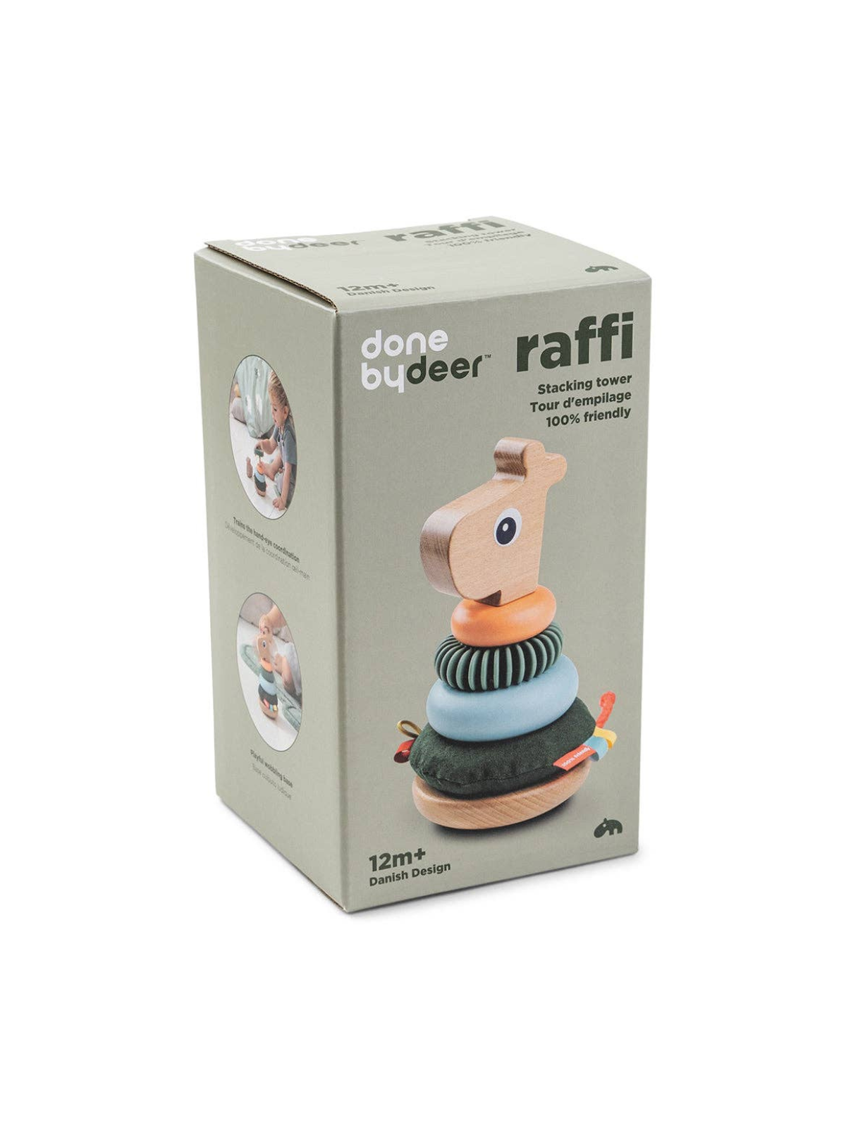 Raffi Stacking Tower Baby Toys Done by Deer
