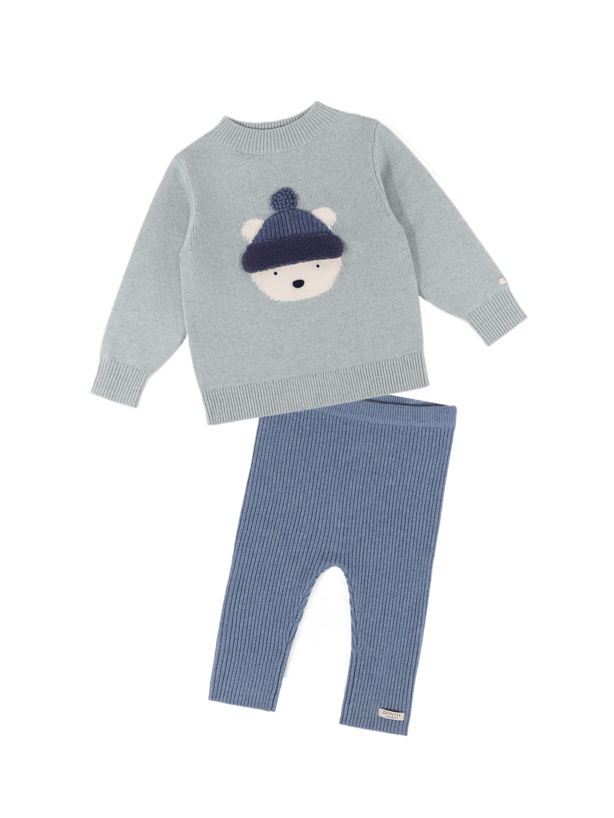 Polar Bear Sweater Set Sets Donsje