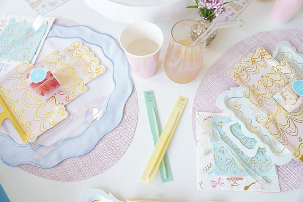 Glitter Candles - Set of 6 Party Supplies Tops Malibu   