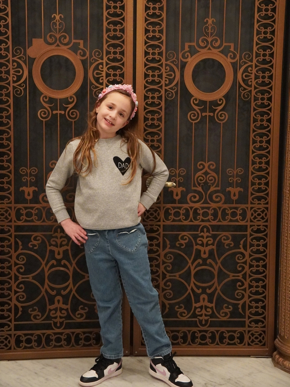 Dad Heart Sweatshirt Sweatshirts Club Jettie   