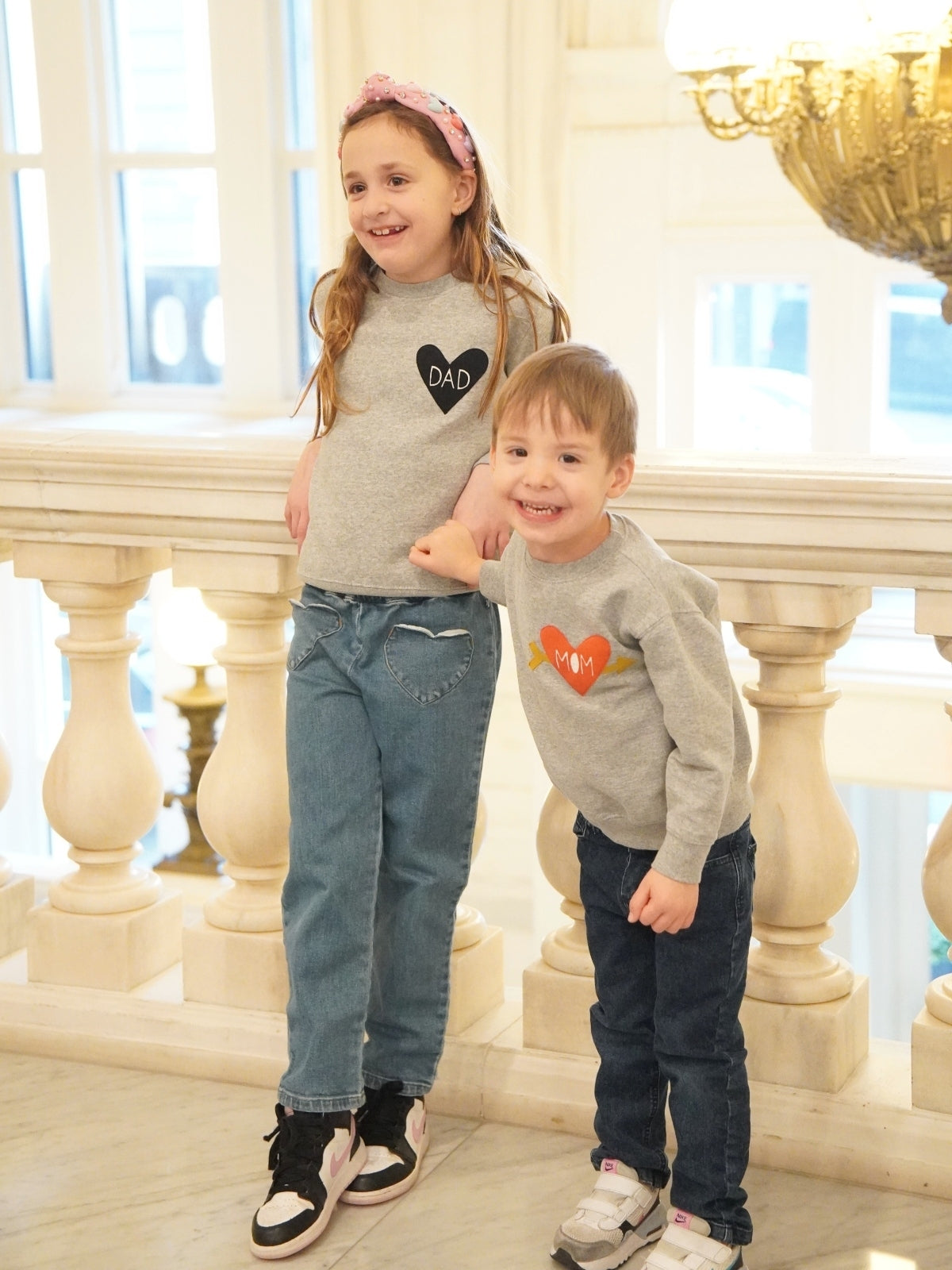 Dad Heart Sweatshirt Sweatshirts Club Jettie   