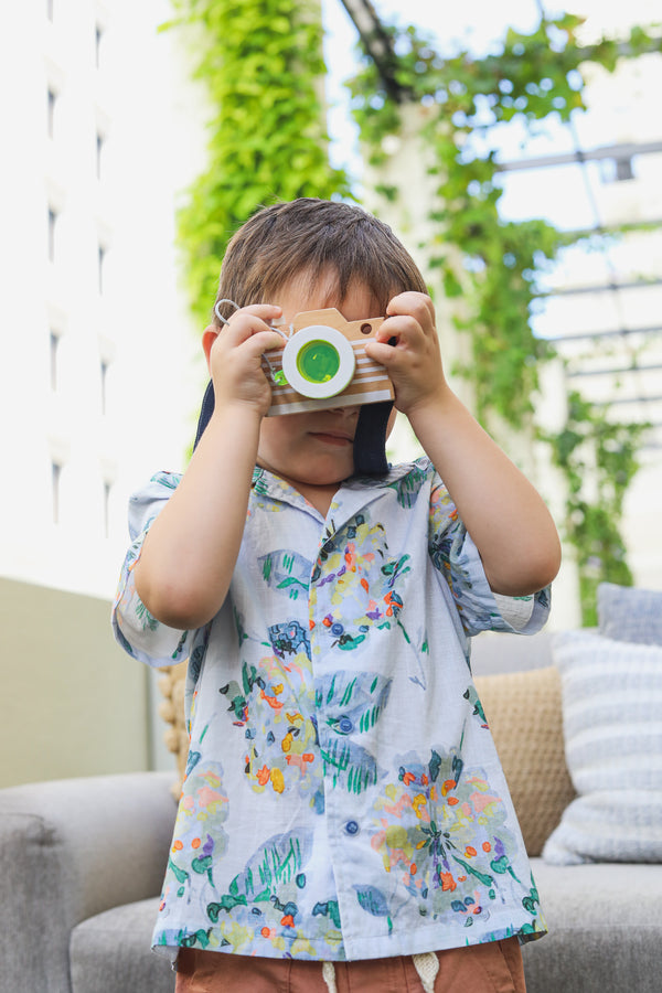 Kaleidoscope Play Camera - Yellow Pretend Play Kiko+ & gg*   