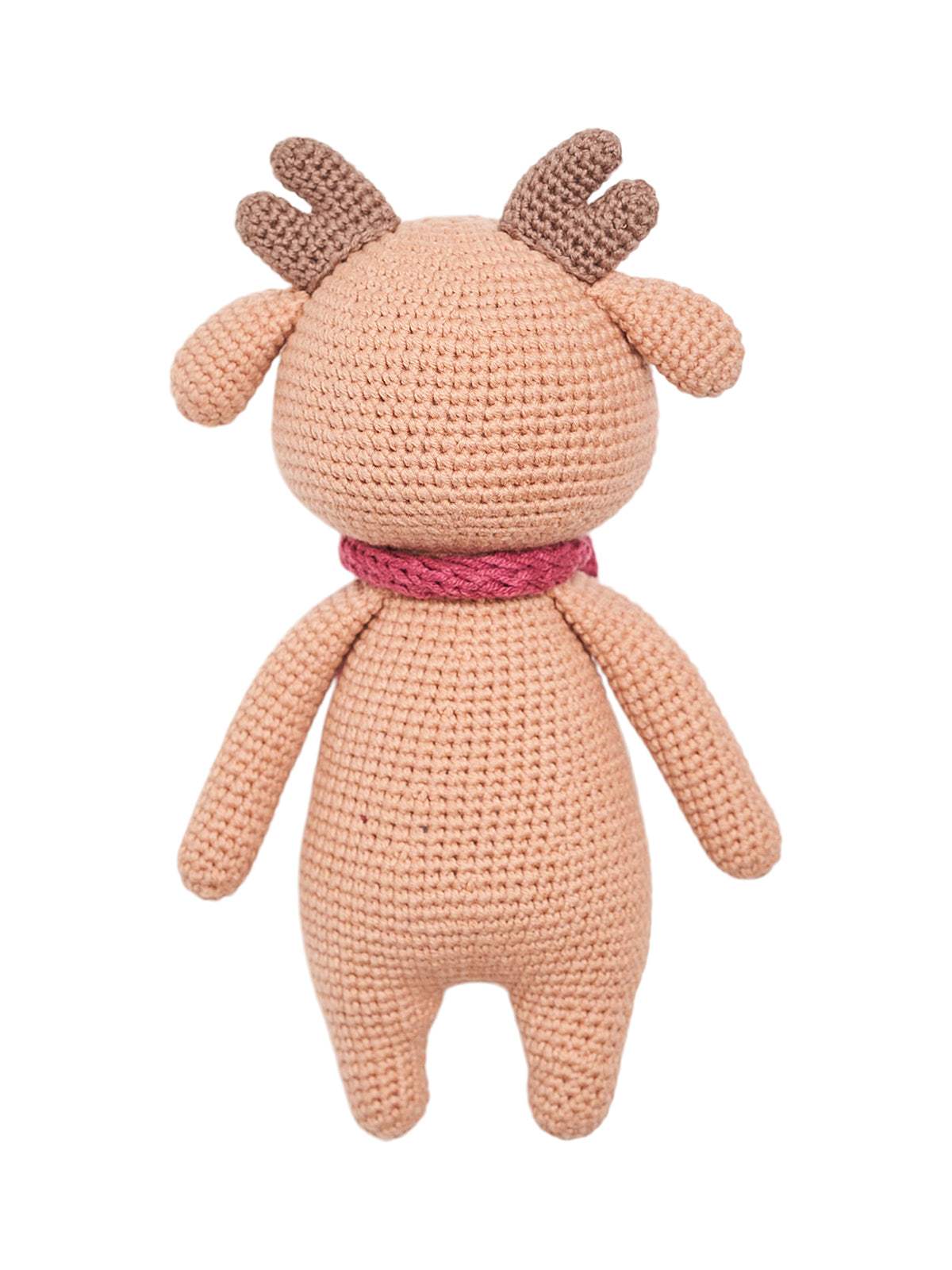 Hand Crochet Deer Plush Sevim Handmade   