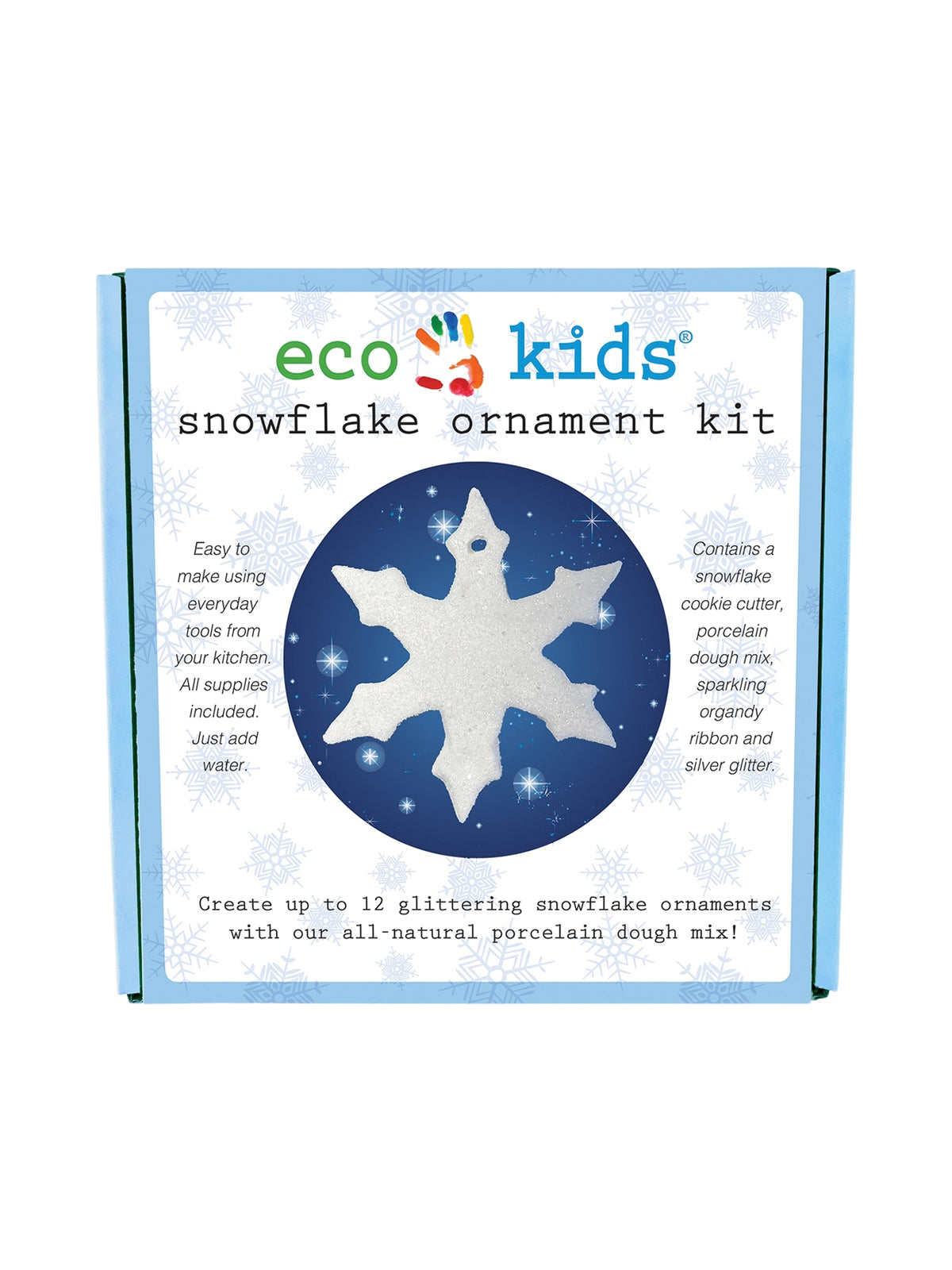 Snowflake Ornament Kit Arts & Crafts Eco Kids   