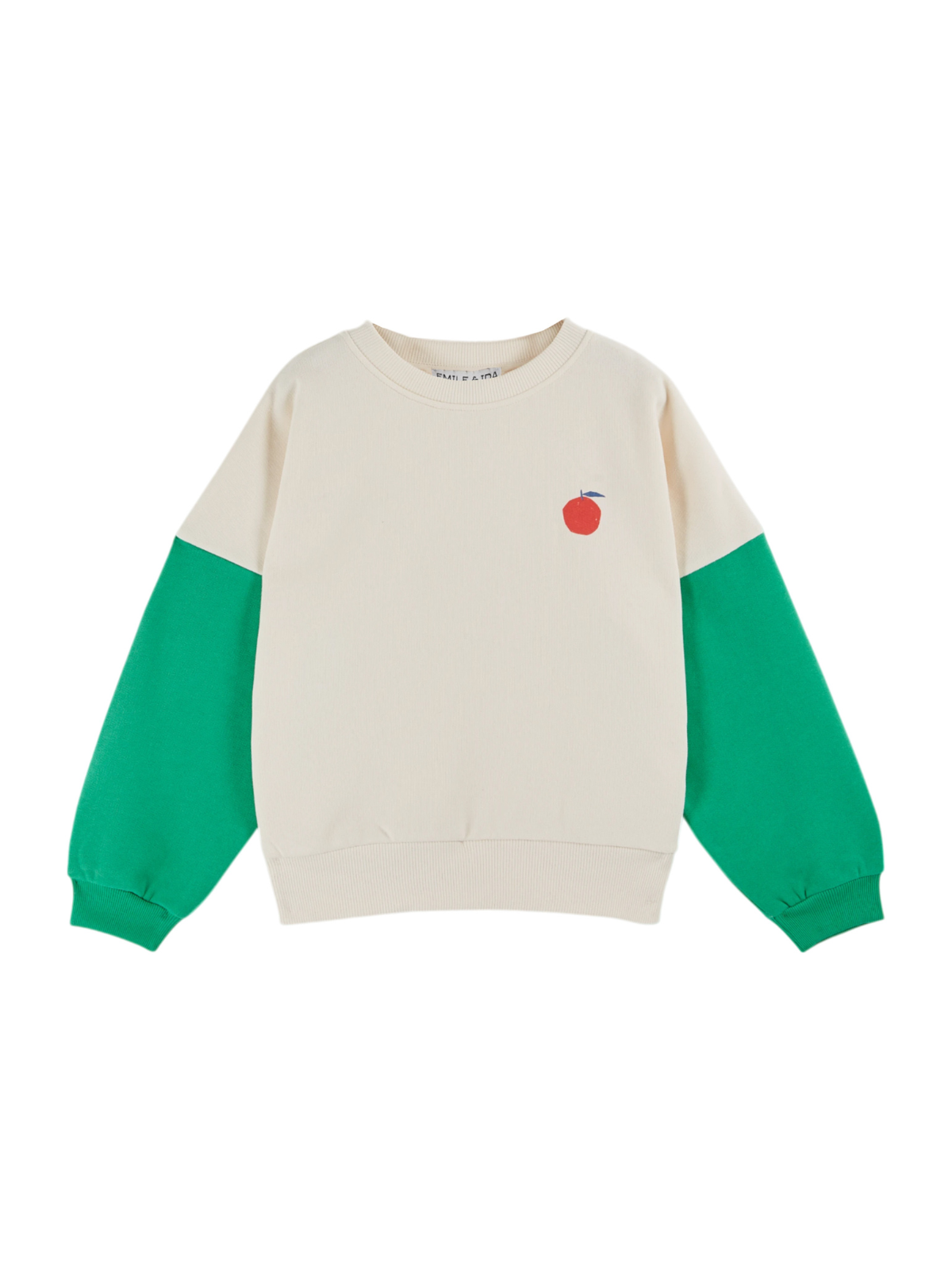 Central Park Running Club Sweatshirt - Green Sweatshirts Emile et Ida Green 2Y