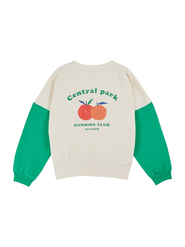 Central Park Running Club Sweatshirt - Green Sweatshirts Emile et Ida