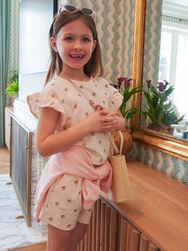 Cherry Terry Short Set Sets Emile et Ida