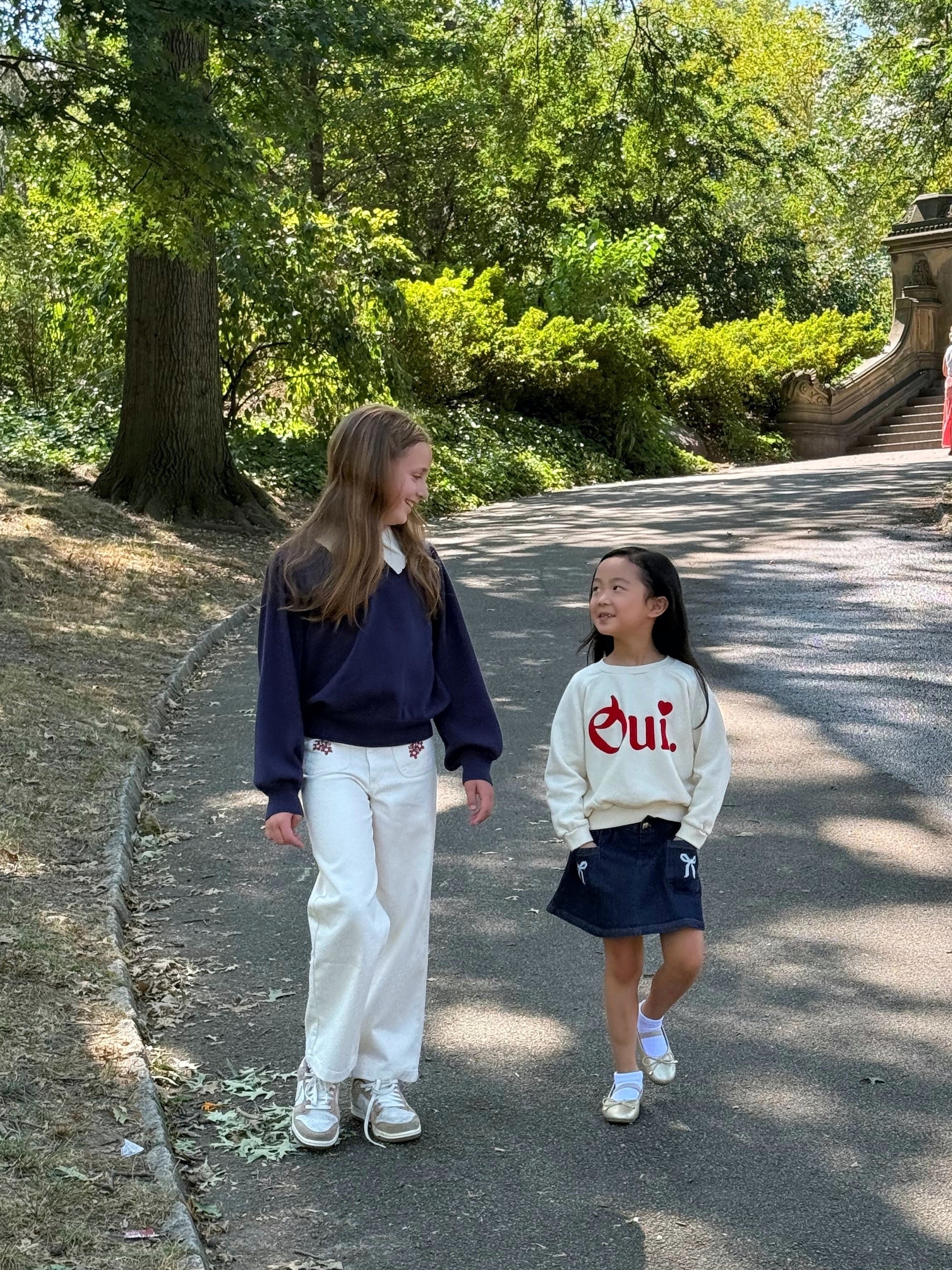 Mariane Denim Bows Skirt Skirts Mipounet