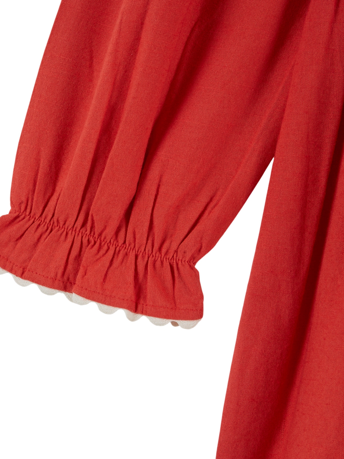 Embroidered Smocked Dress Dresses Emile et Ida