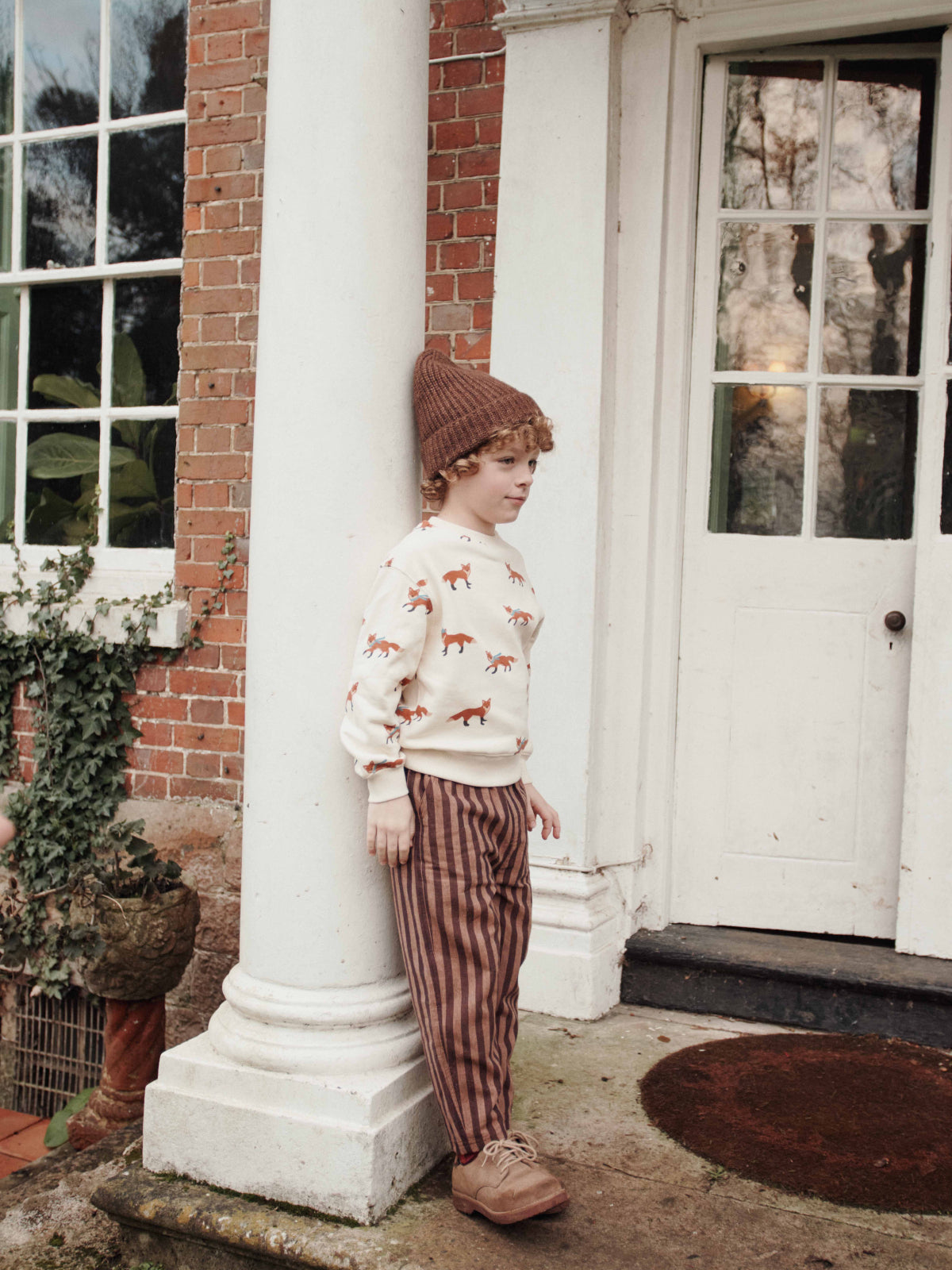 Fox All Over Sweatshirt Sweatshirts Emile et Ida