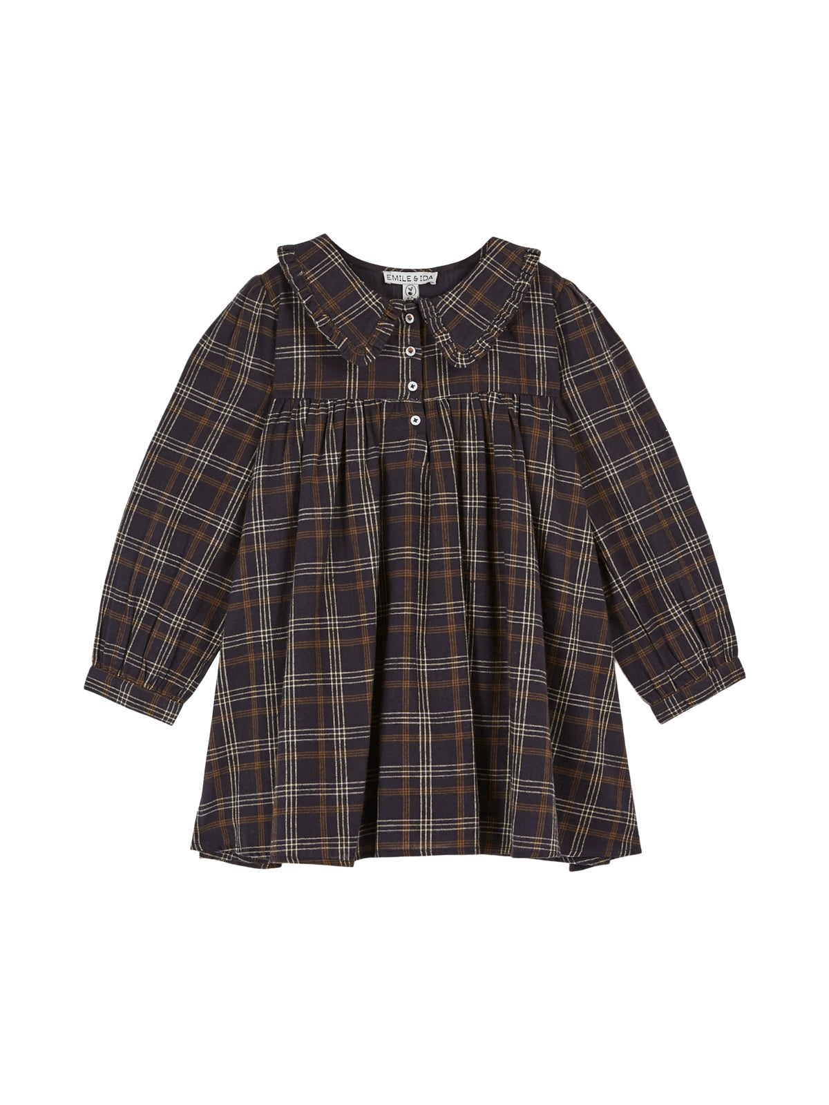 Gavin Plaid Dress Dresses Emile et Ida Gavin Plaid 2Y 