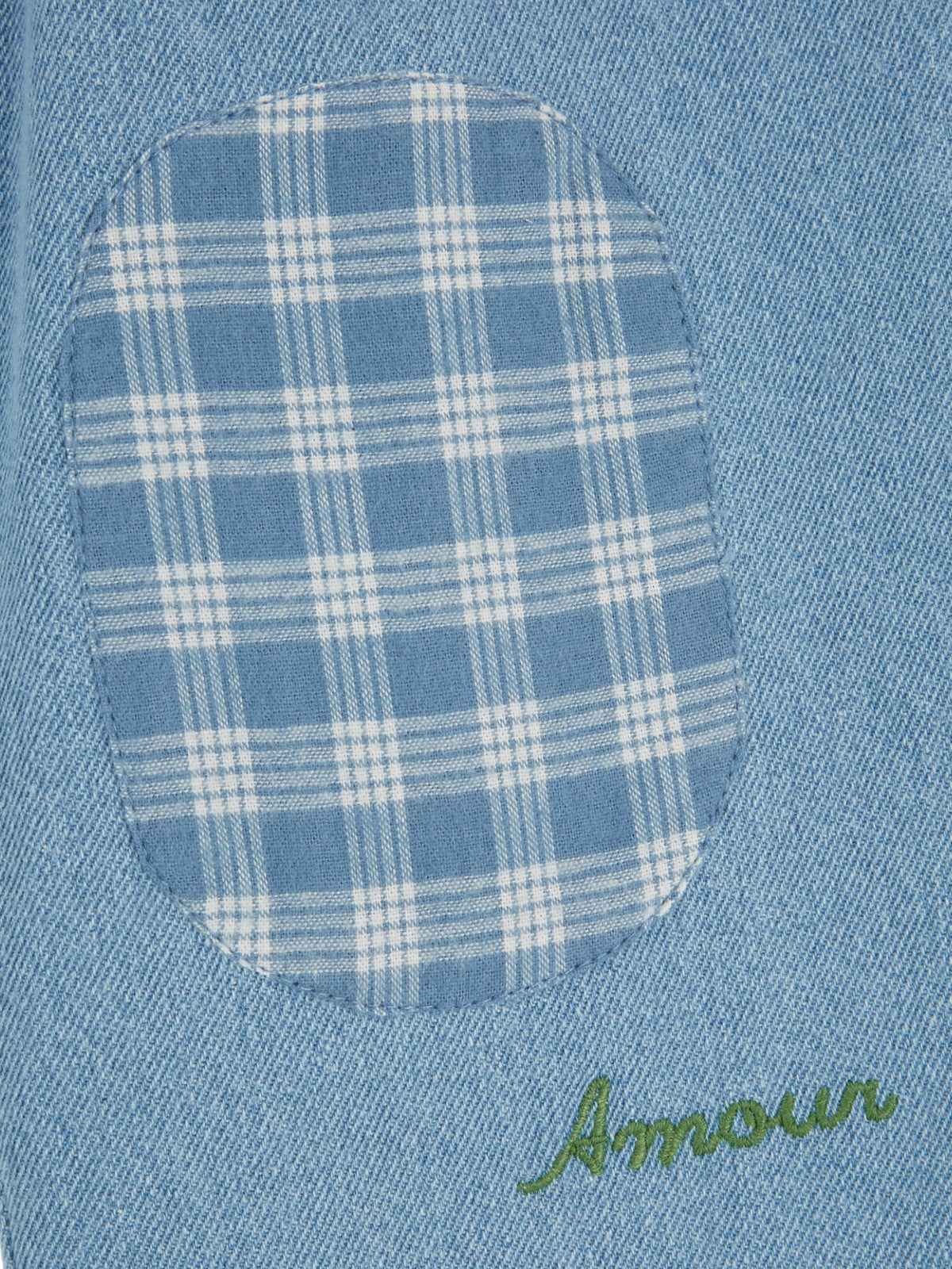 Gingham Knee Patch Pants Pants Emile et Ida
