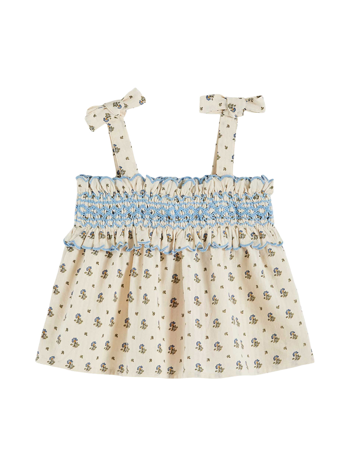 Iris Smocked Top and Baby Bloomers Set Sets Emile et Ida