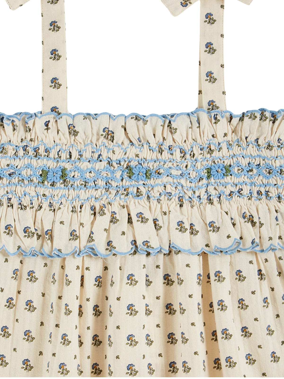 美品　Apolina Iris smock picninc check 5-7Y 美品 Apolina Iris smock picninc check 5-7Y 美品 Apolina Iris