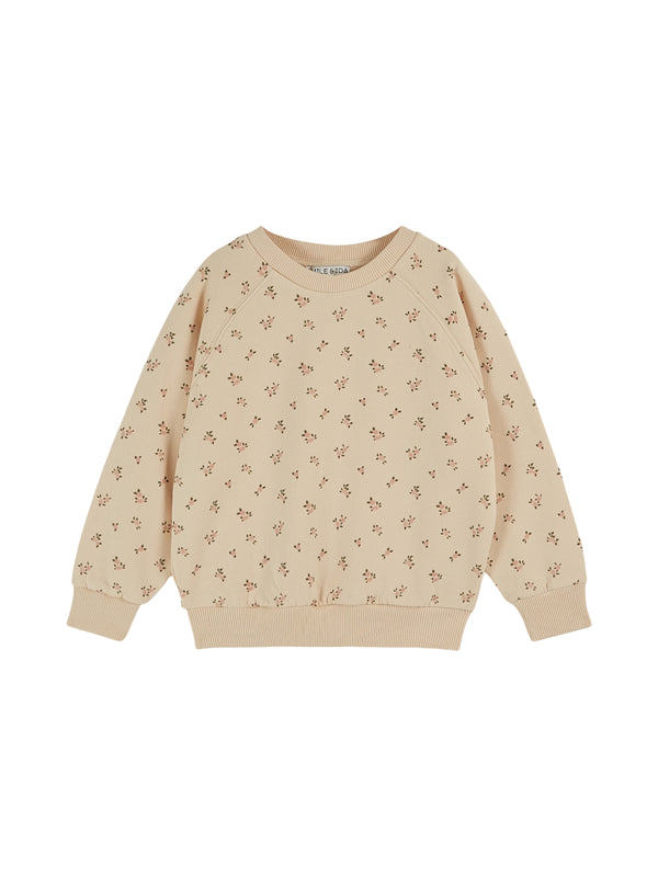 Petite Rose Sweatshirt Sweatshirts Emile et Ida Petite Rose Cream 2Y 