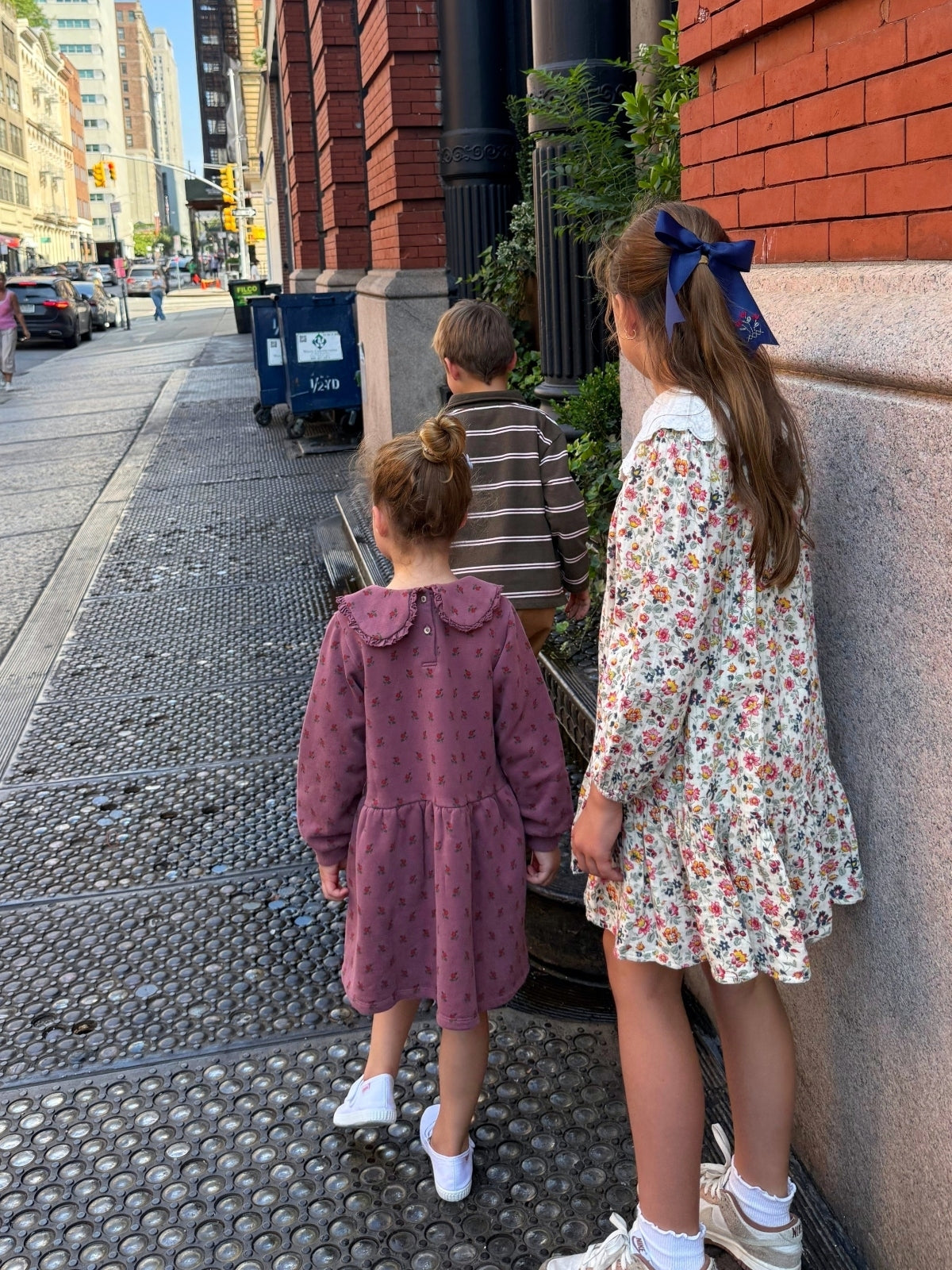 Poppy Printed Sweatshirt Dress Dresses Emile et Ida