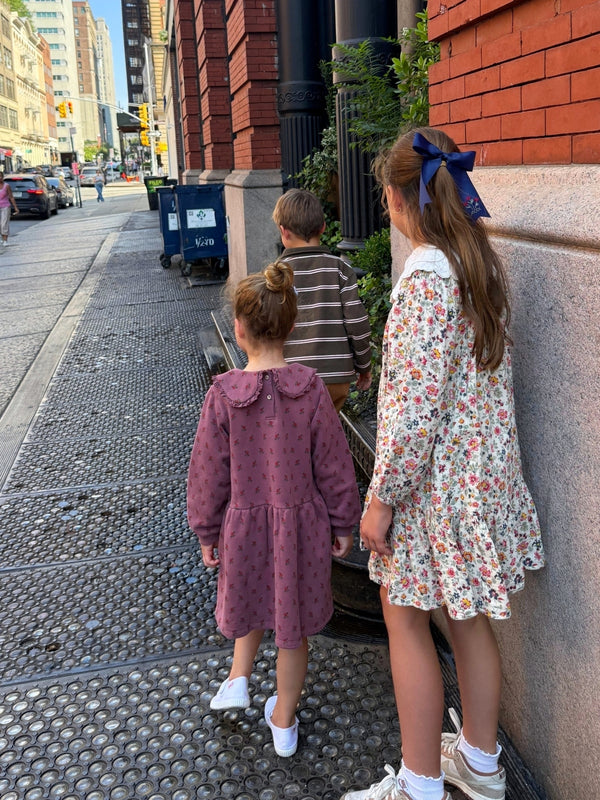 Poppy Printed Sweatshirt Dress Dresses Emile et Ida